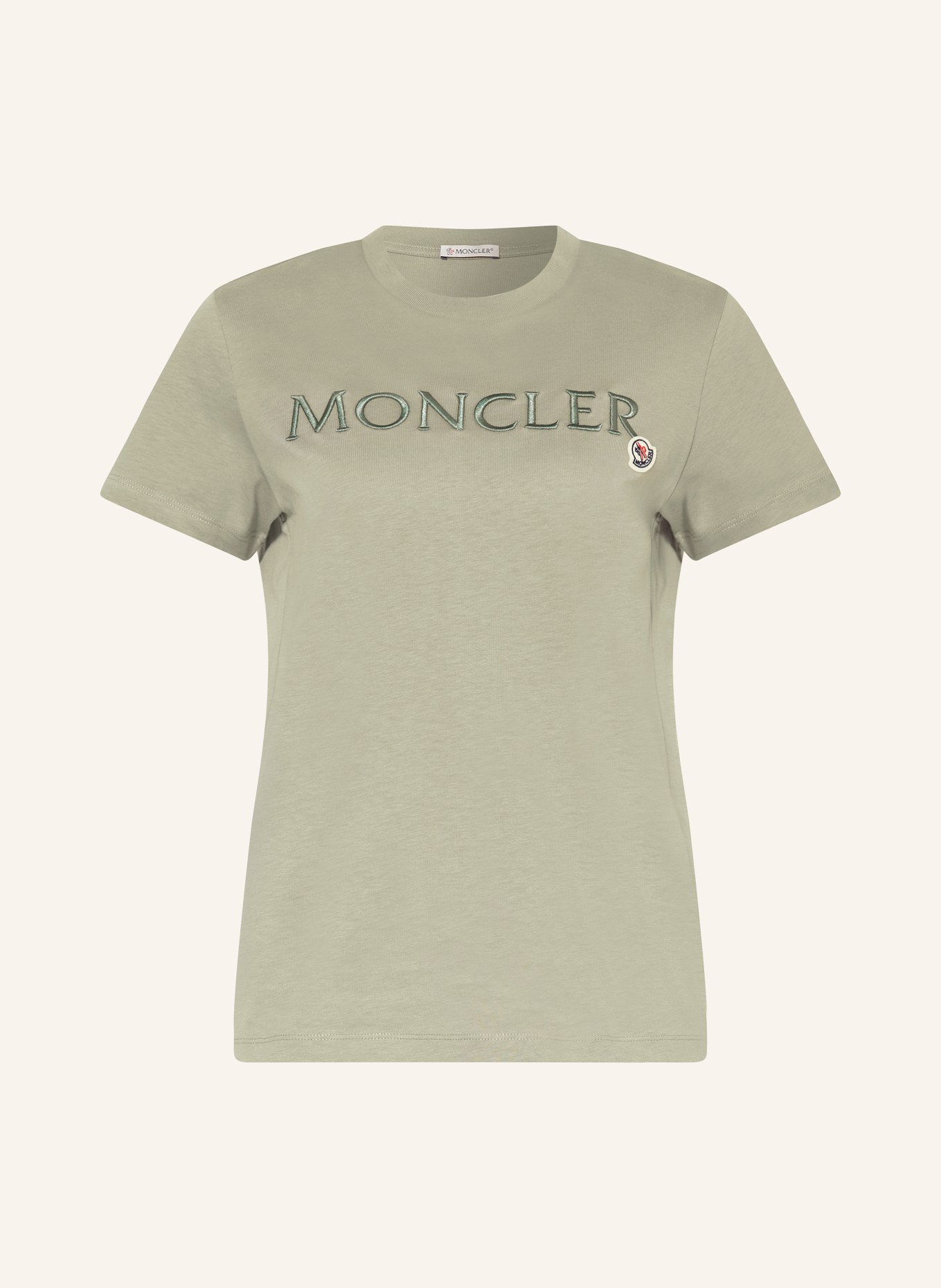 MONCLER T-Shirt: HELLGRÜN