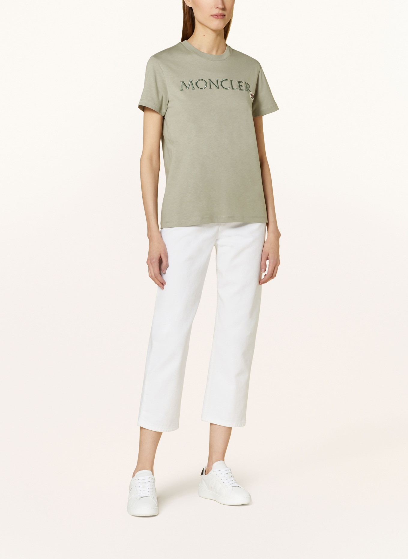 MONCLER T-Shirt: HELLGRÜN