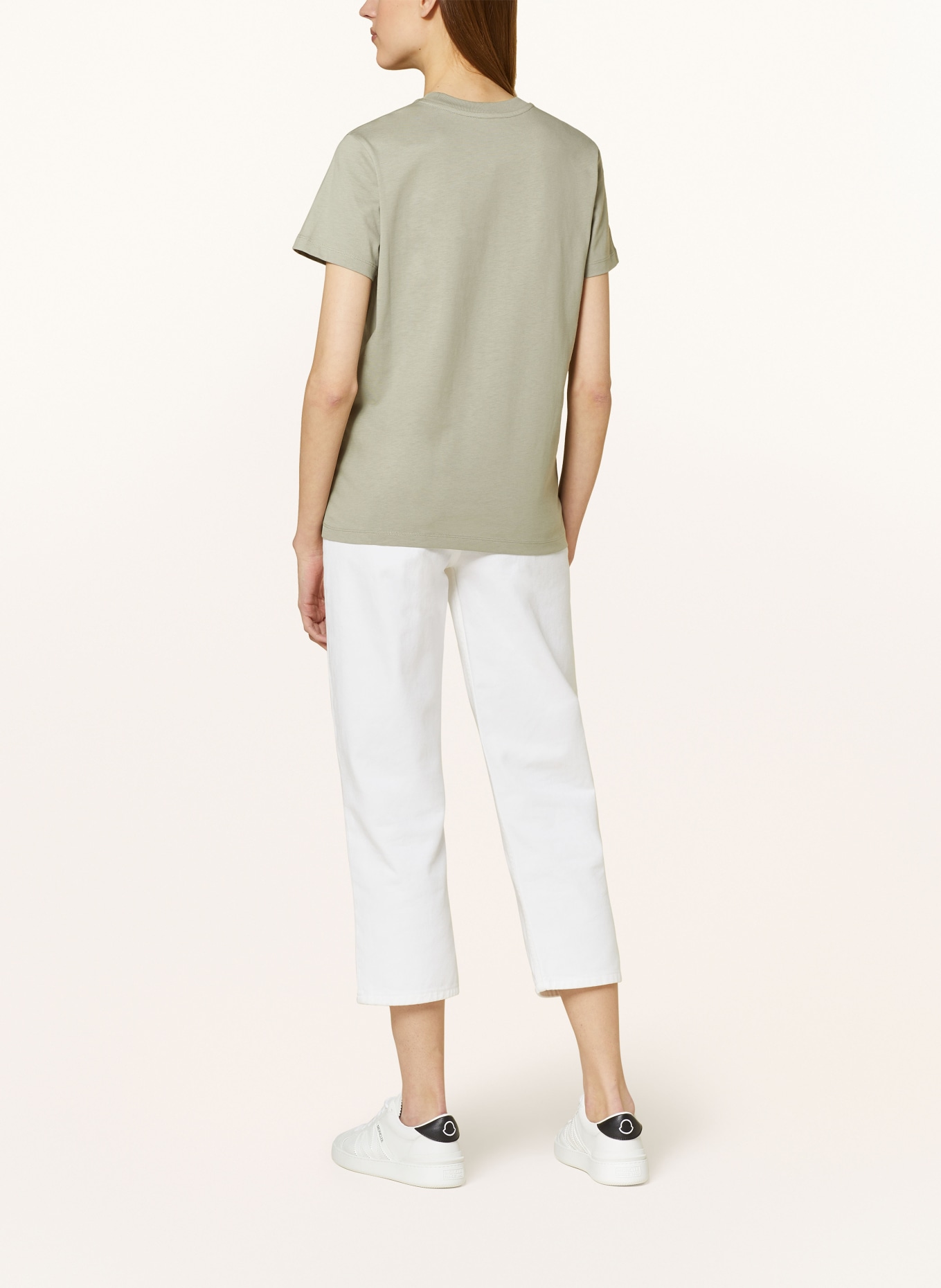 MONCLER T-Shirt: HELLGRÜN