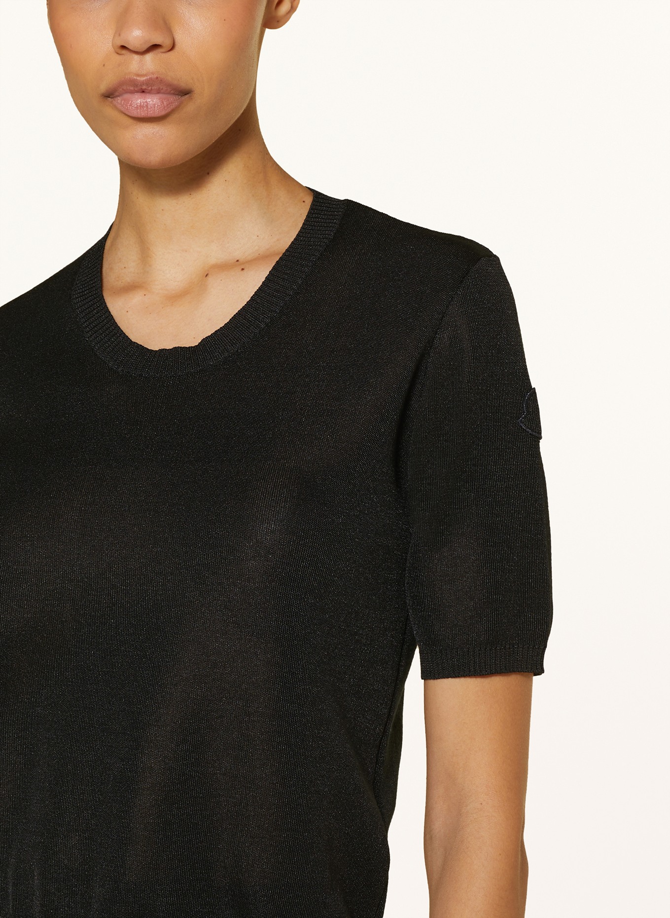 MONCLER Knit shirt, Color: BLACK (Image 4)