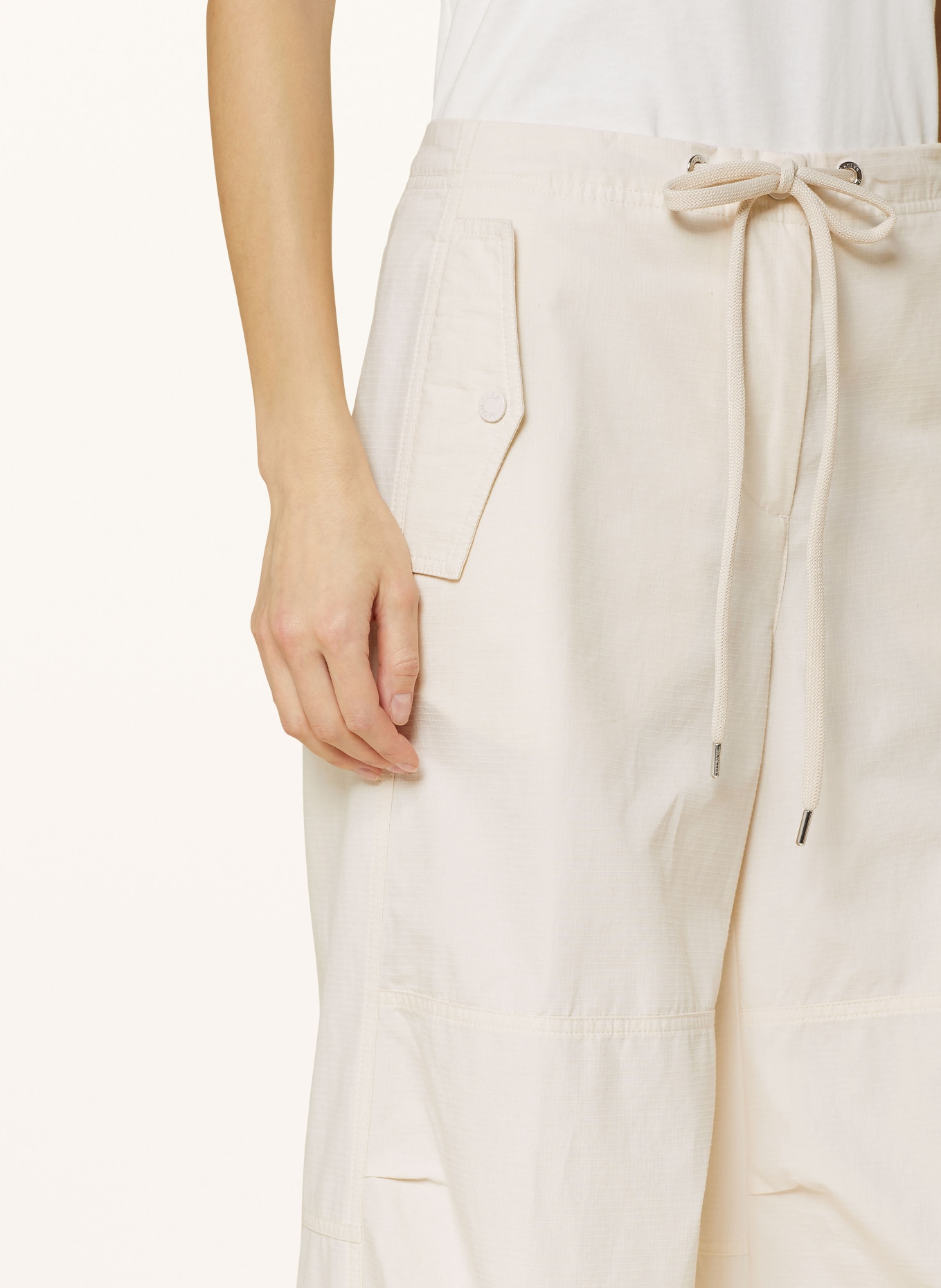 MONCLER Spodnie, Kolor: ECRU (Obrazek 5)