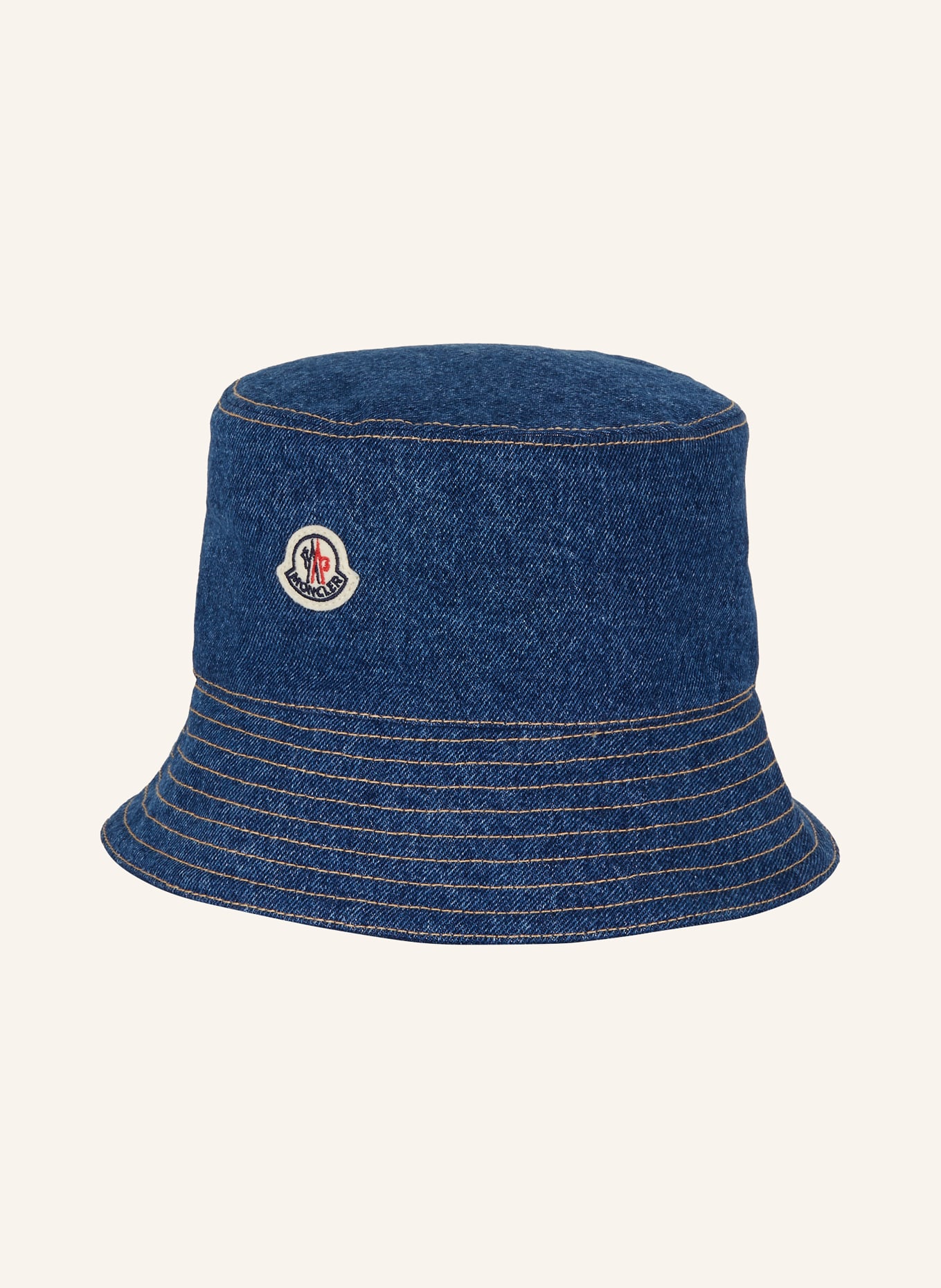 MONCLER Klobouk Bucket Hat, Barva: MODRÁ (Obrázek 2)