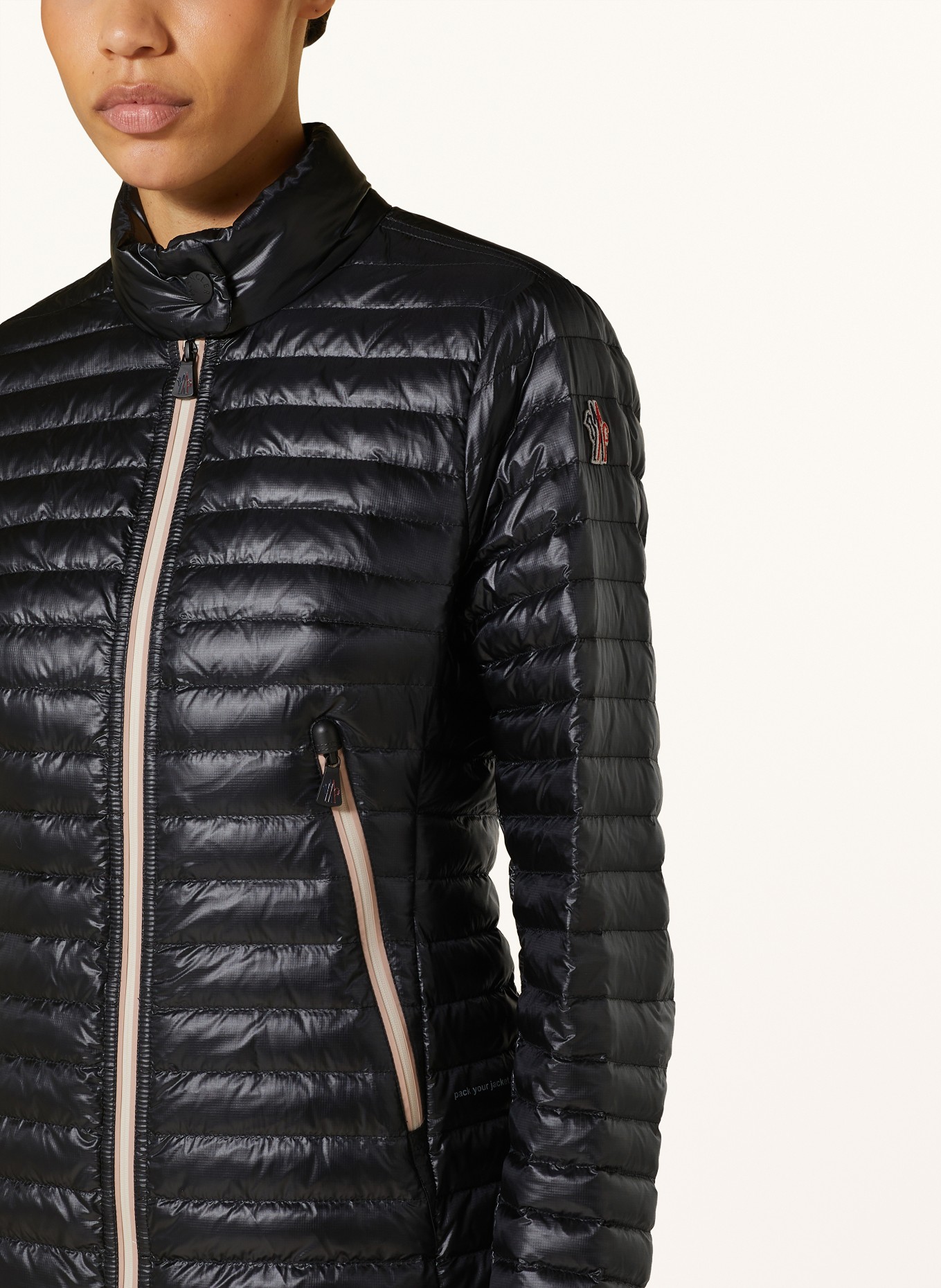 MONCLER GRENOBLE Down jacket PONTAIX, Color: BLACK (Image 4)