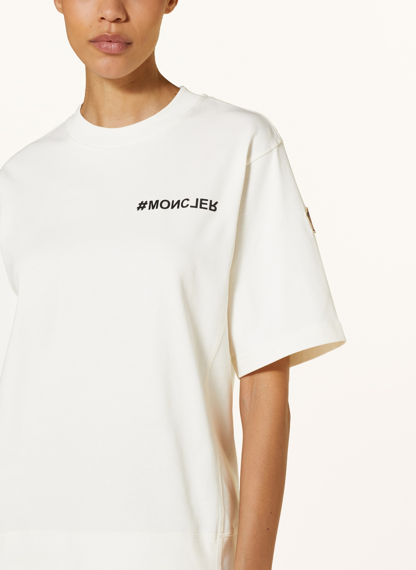 MONCLER GRENOBLE T-Shirt, Farbe: ECRU (Bild 4)