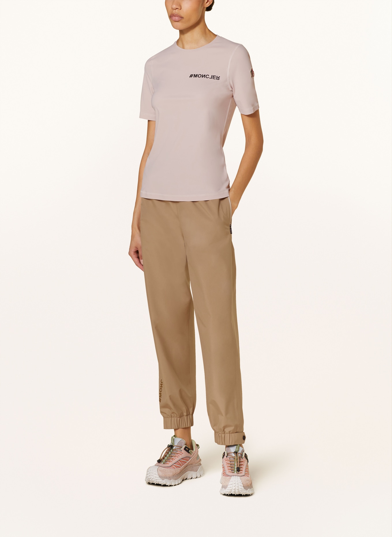 MONCLER GRENOBLE T-Shirt, Farbe: ROSÉ (Bild 2)