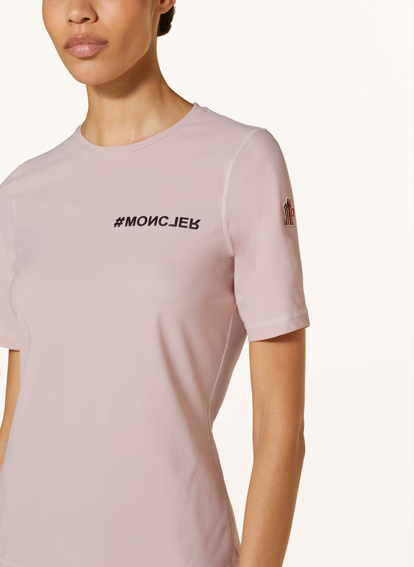 MONCLER GRENOBLE T-Shirt, Farbe: ROSÉ (Bild 4)