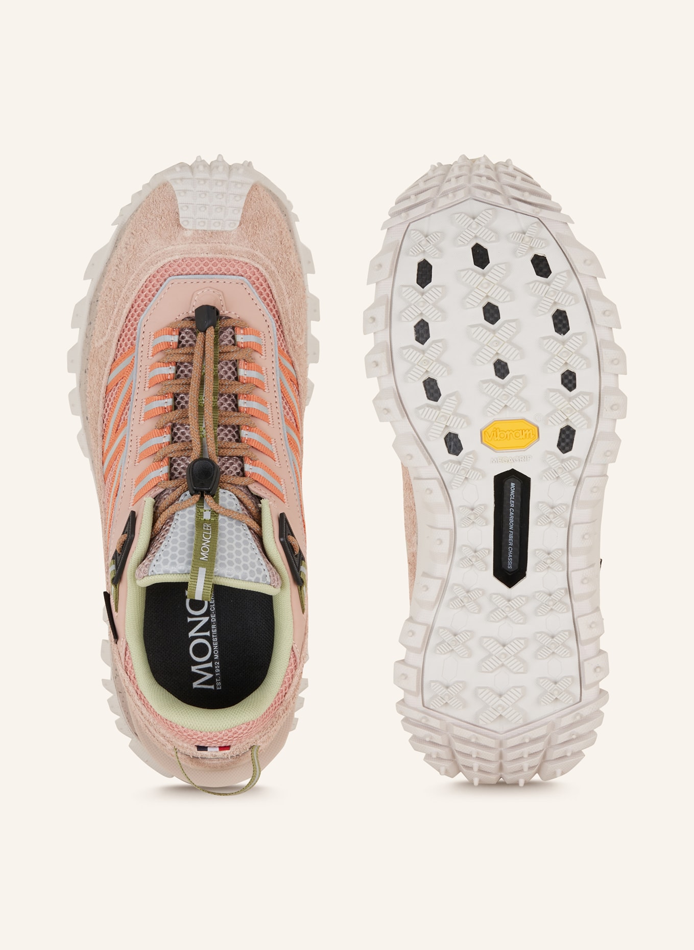 MONCLER Sneakers TRAILGRIP, Color: ROSE (Image 5)