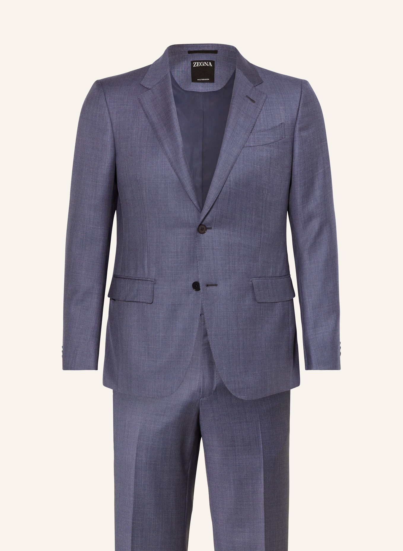 ZEGNA Suit MILANO slim fit, Color: BLUE GRAY (Image 1)