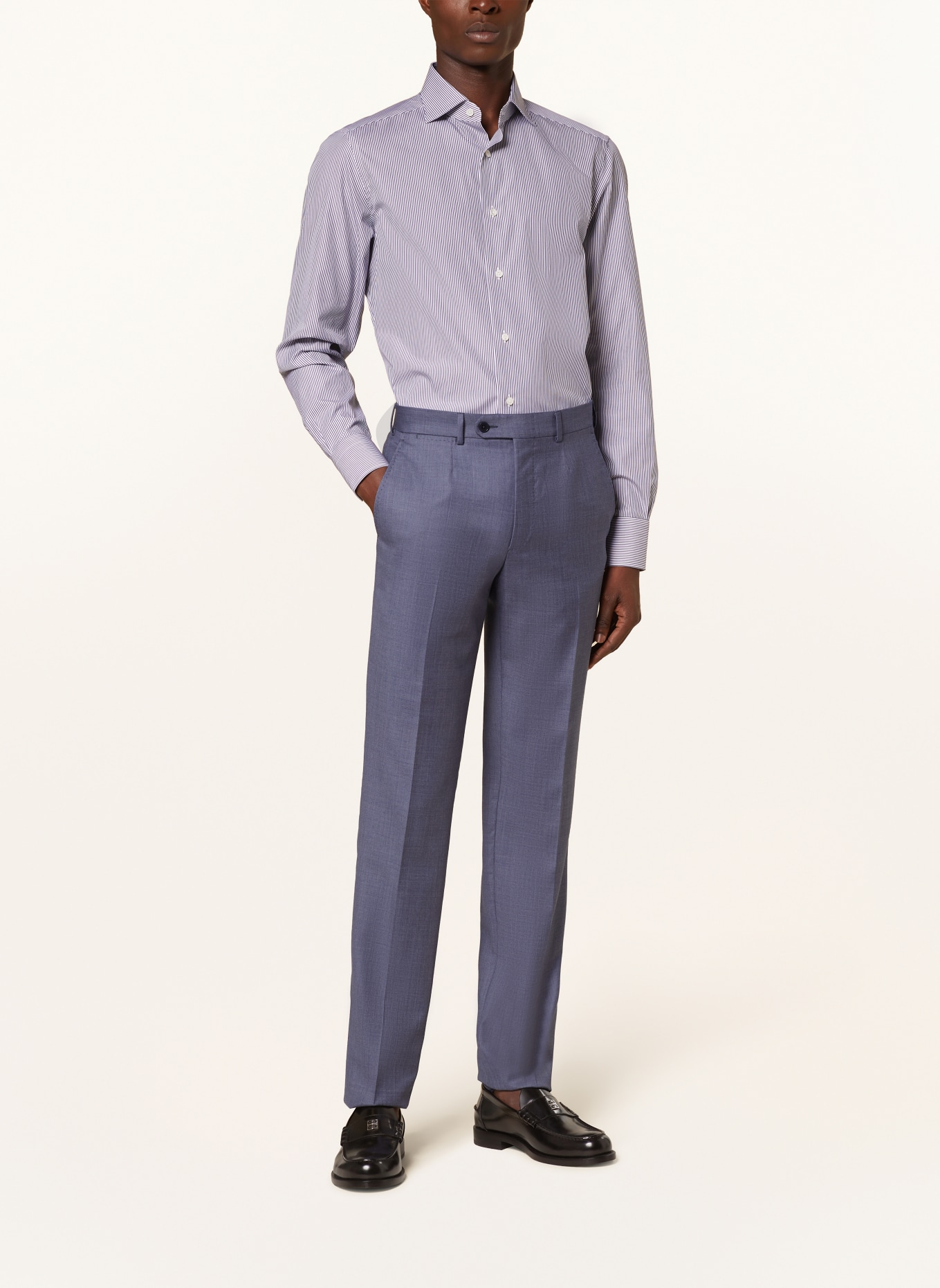 ZEGNA Anzug MILANO Slim Fit, Farbe: BLAUGRAU (Bild 4)