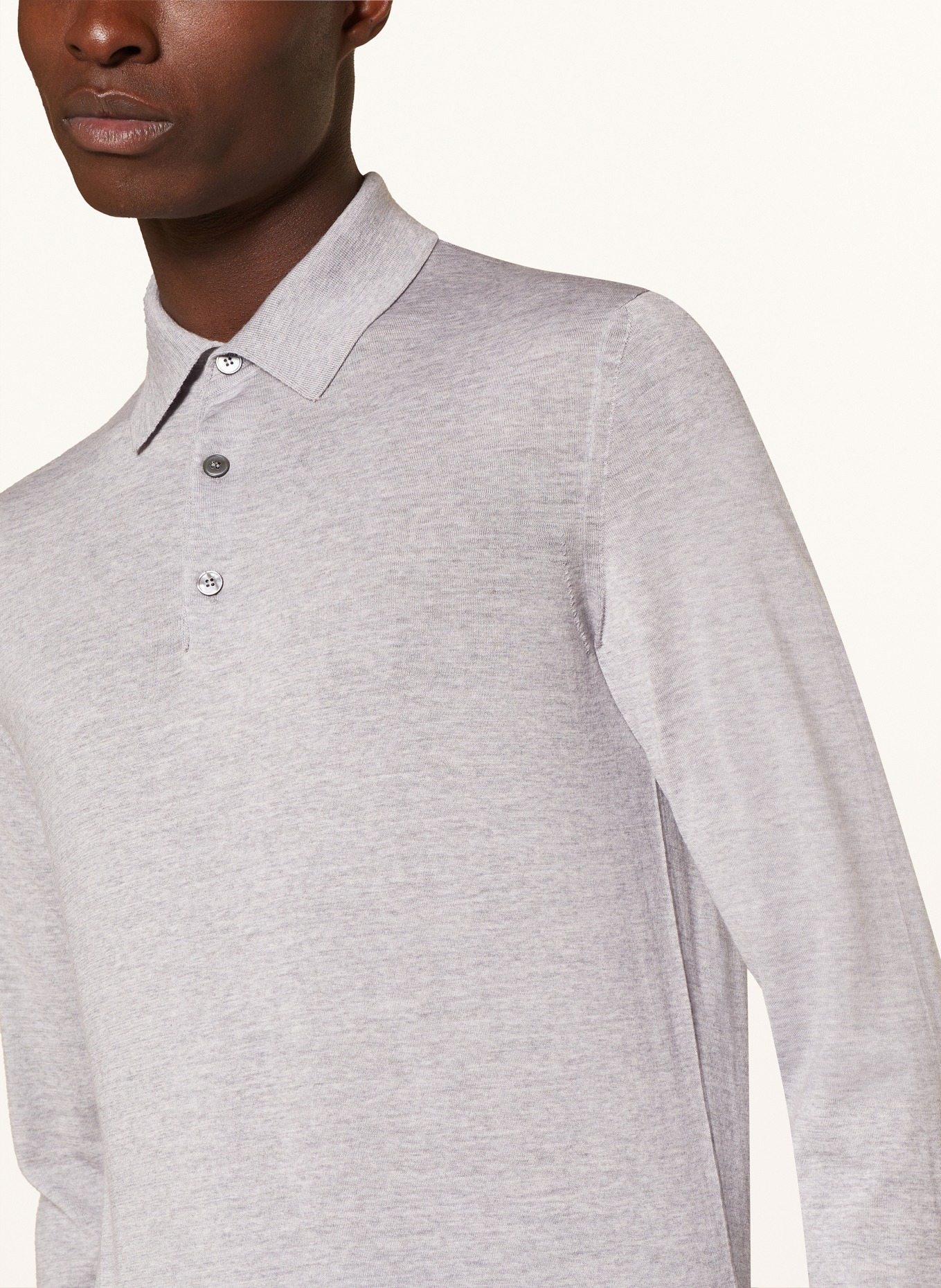 ZEGNA Sweater, Color: LIGHT GRAY (Image 4)