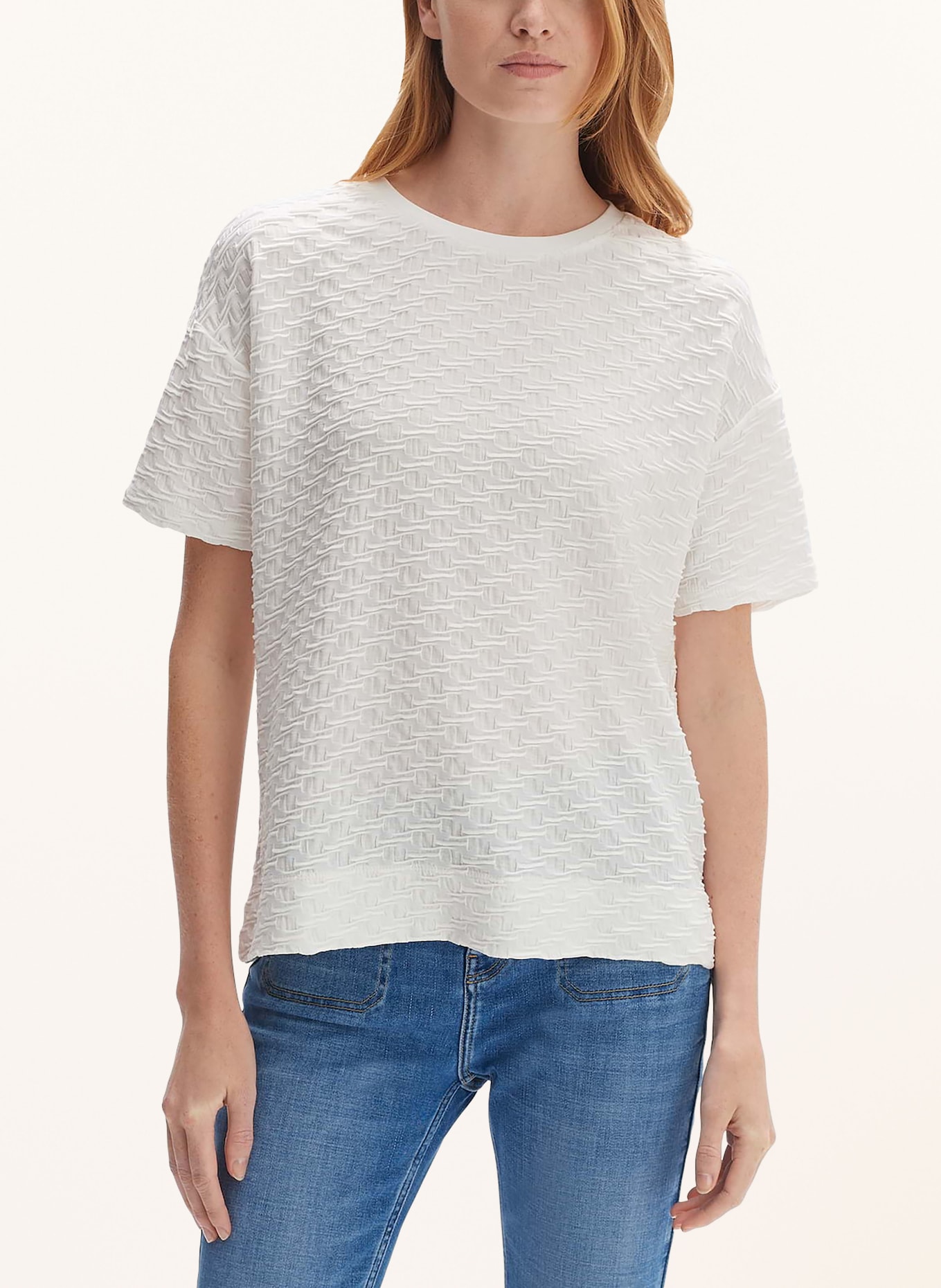 OPUS T-shirt SELLONA, Color: WHITE (Image 2)