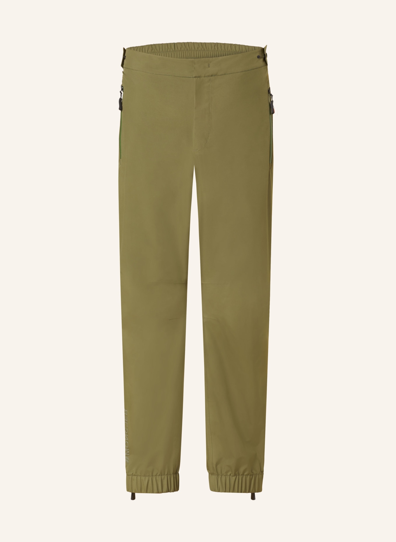 MONCLER GRENOBLE Hiking pants GORE-TEX, Color: OLIVE (Image 1)