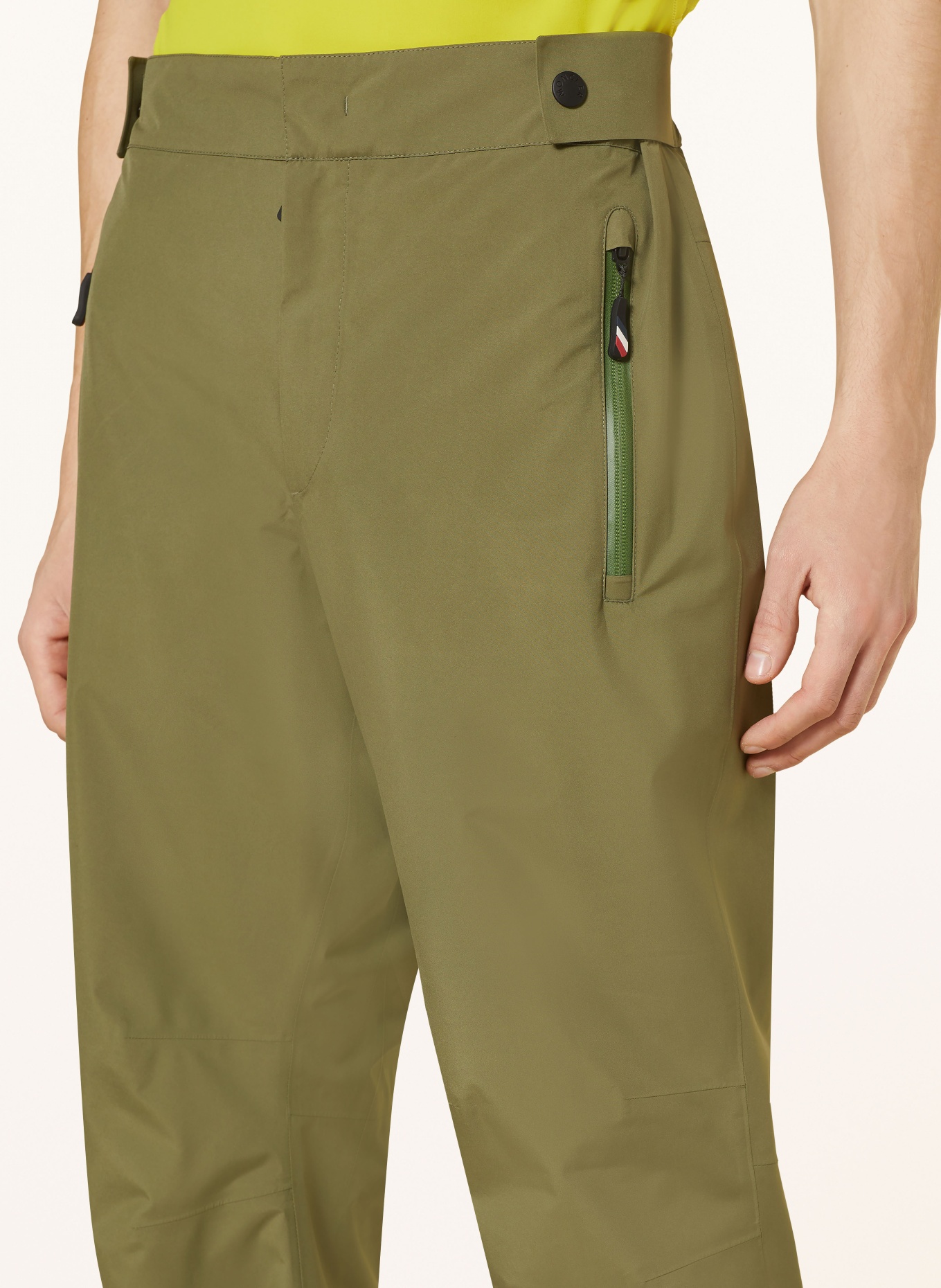 MONCLER GRENOBLE Hiking pants GORE-TEX, Color: OLIVE (Image 5)