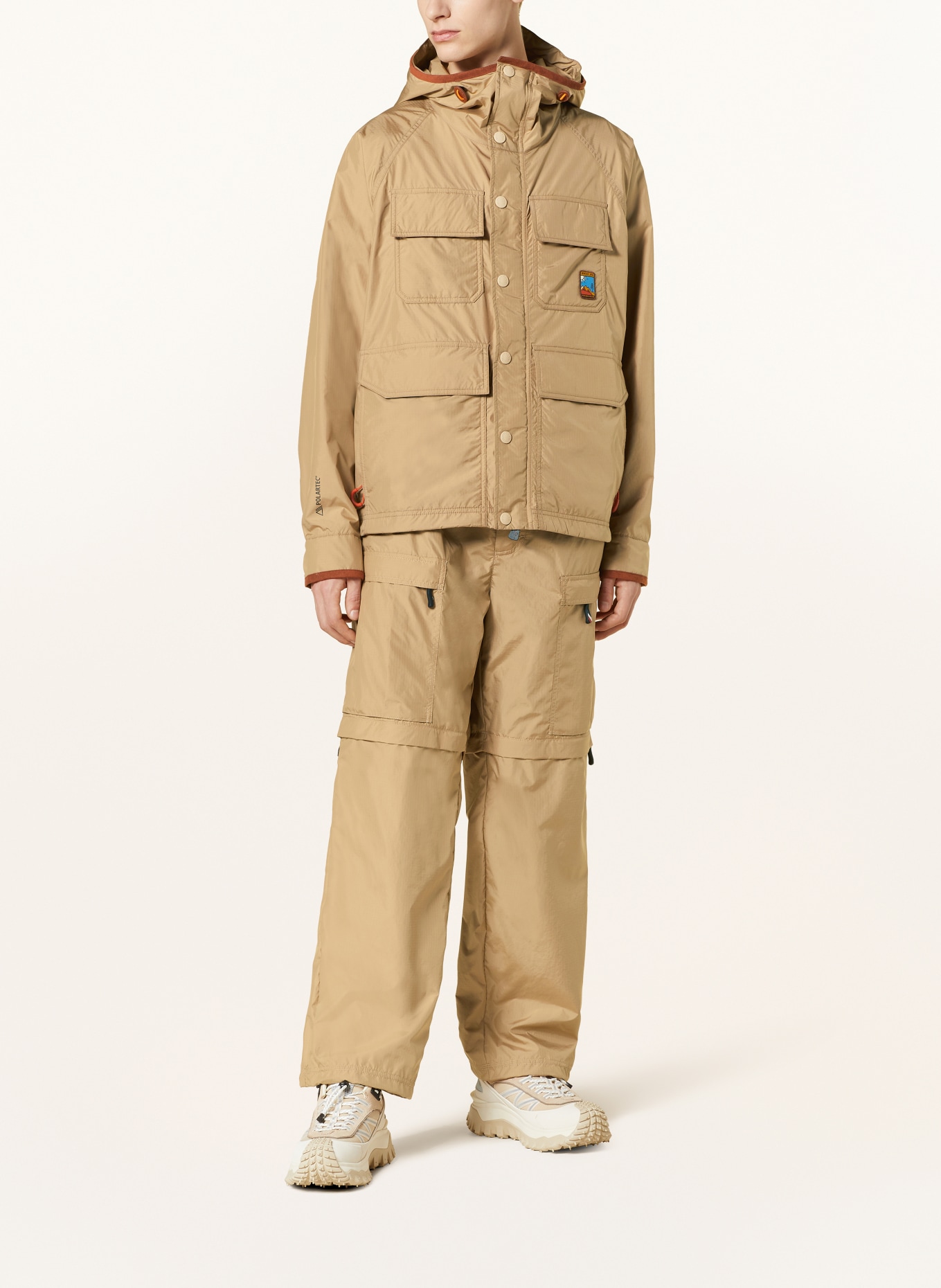 MONCLER GRENOBLE Field jacket RUTOR, Color: BEIGE (Image 2)