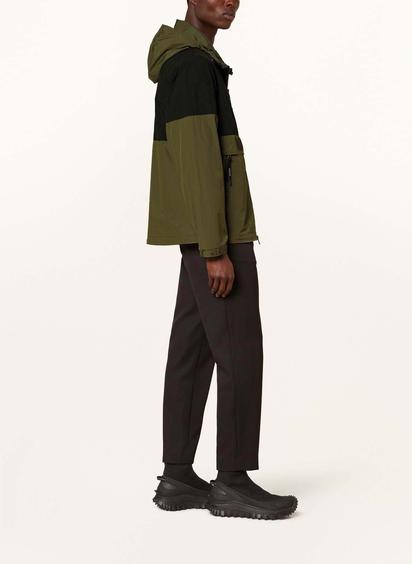 MONCLER Jacket JOLY, Color: KHAKI/ BLACK (Image 4)