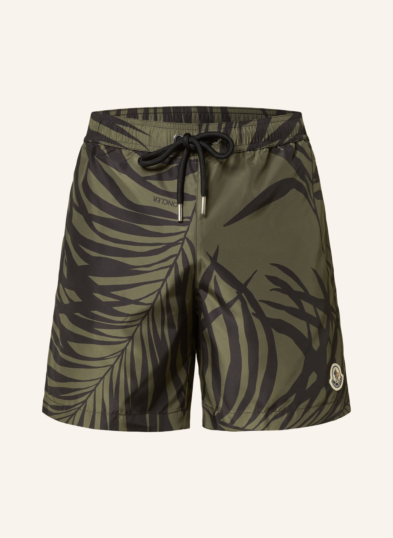 MONCLER Swim shorts, Color: KHAKI/ BLACK (Image 1)