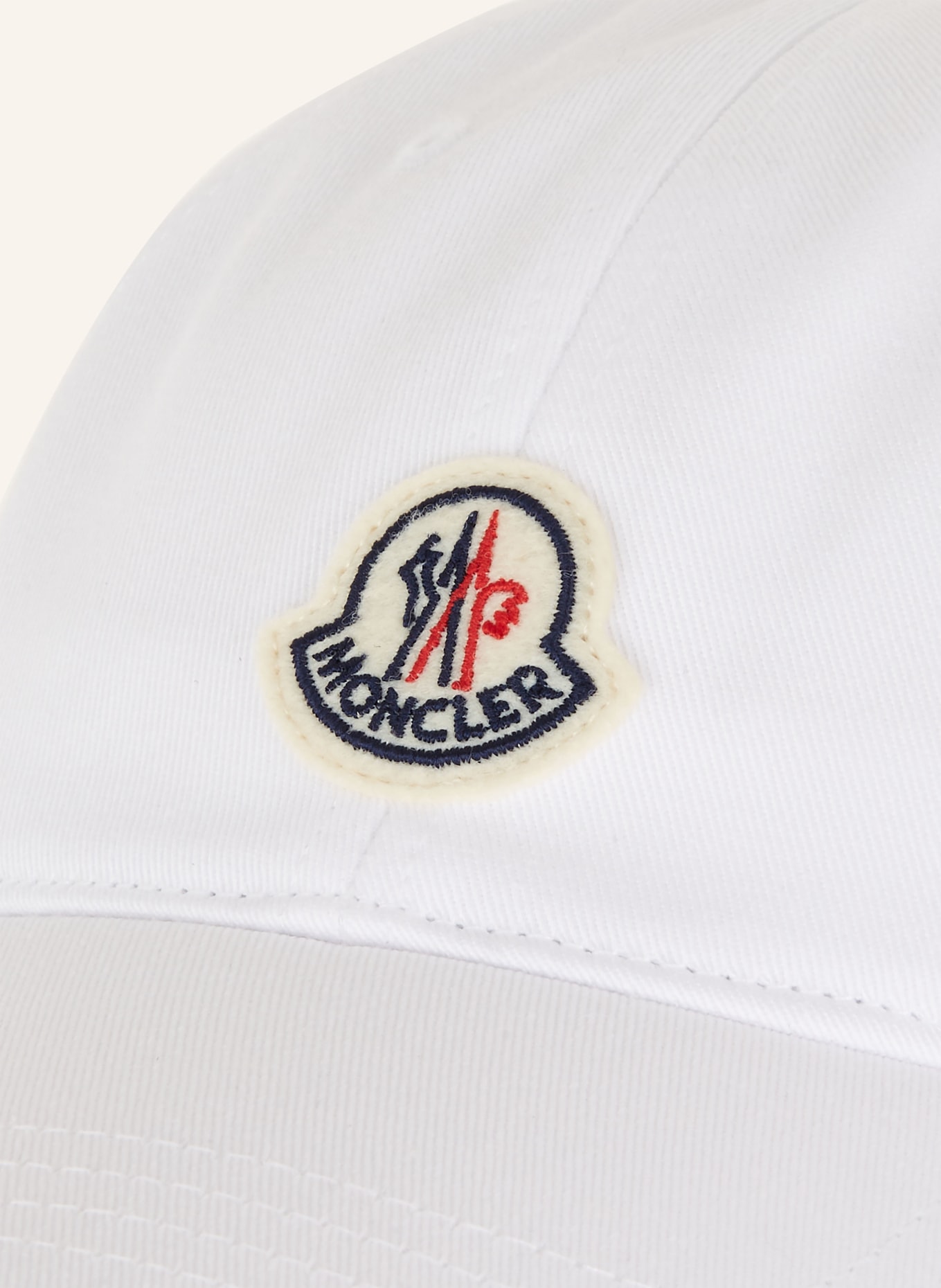 MONCLER Cap, Color: WHITE (Image 4)