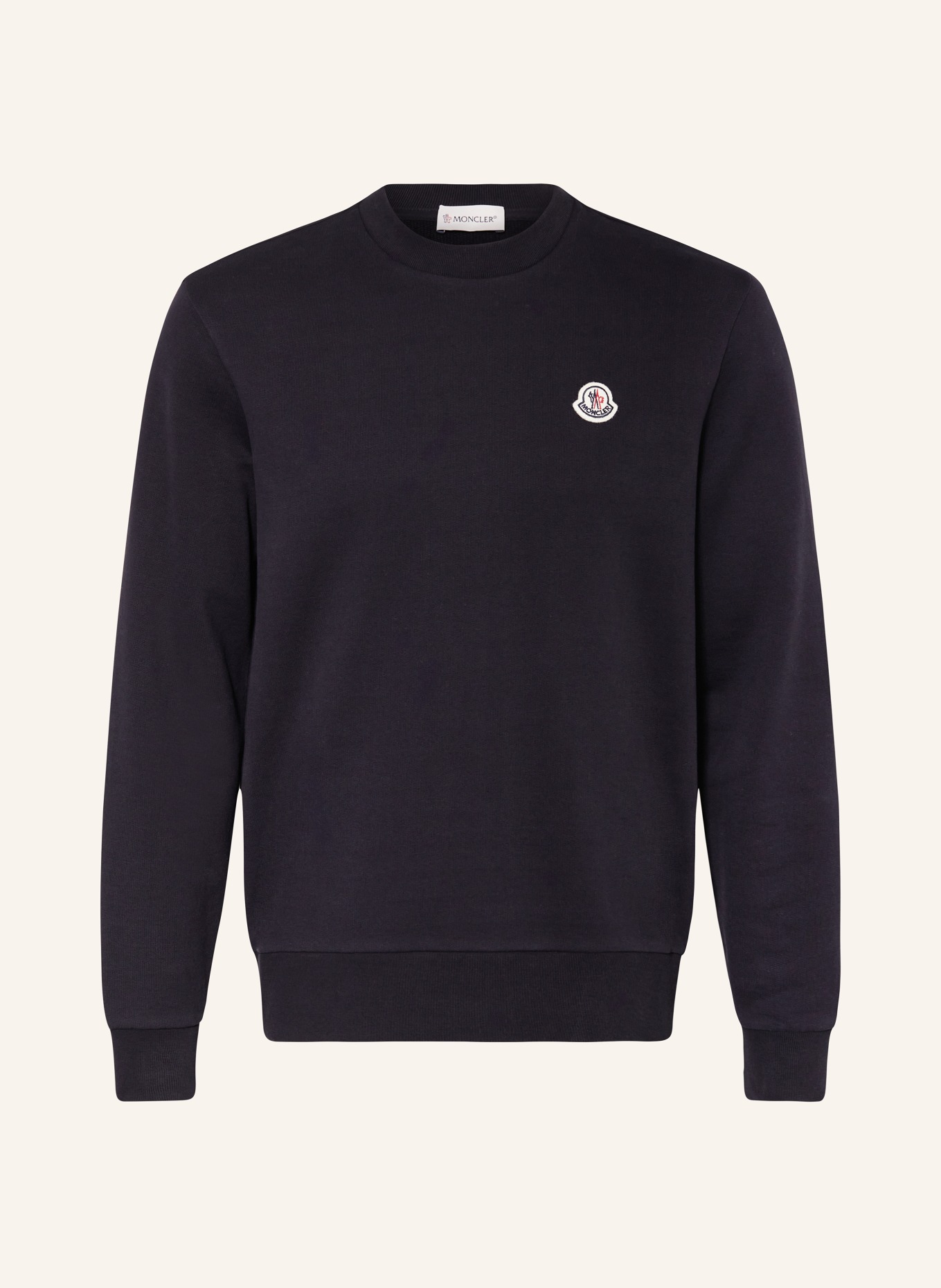 Black moncler sweater top