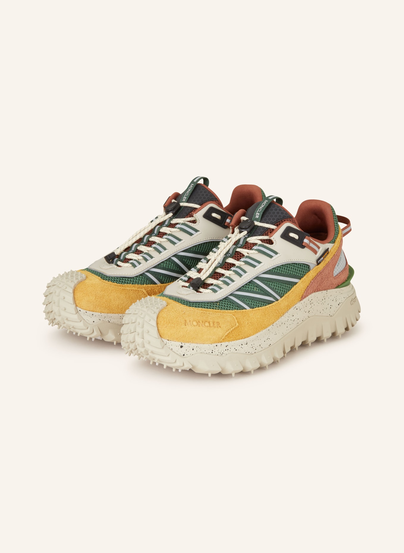 MONCLER Sneakers TRAILGRIP, Color: GREEN/ BROWN (Image 1)