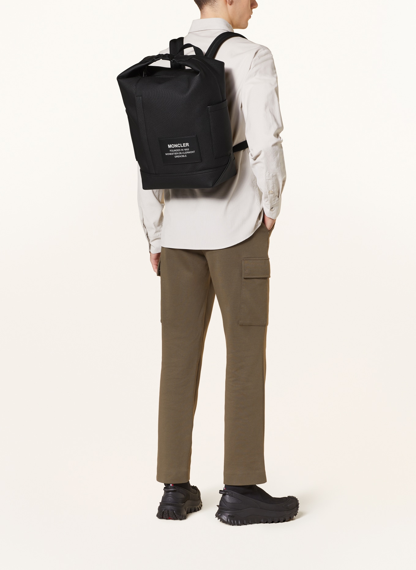 MONCLER Backpack NAKOA, Color: BLACK (Image 4)
