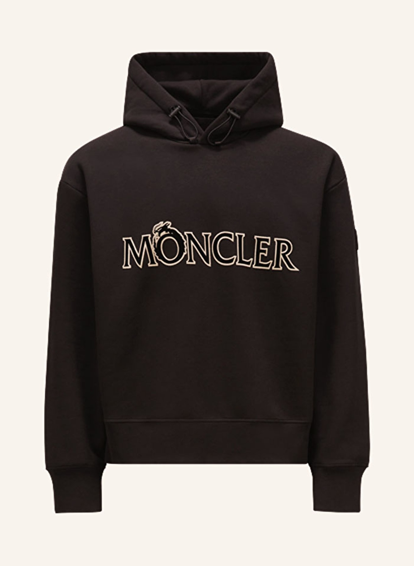 MONCLER Hoodie, Color: BLACK (Image 1)