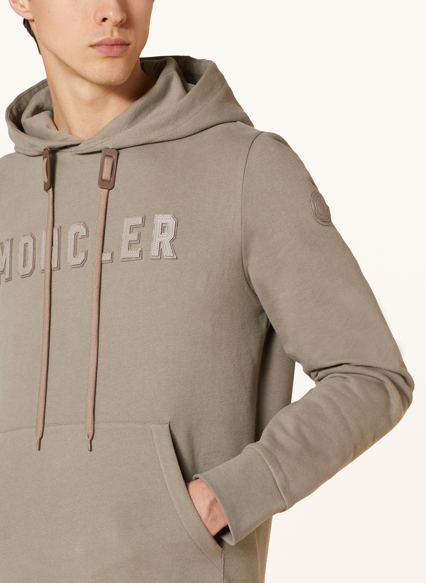 MONCLER Hoodie, Color: GRAY (Image 5)