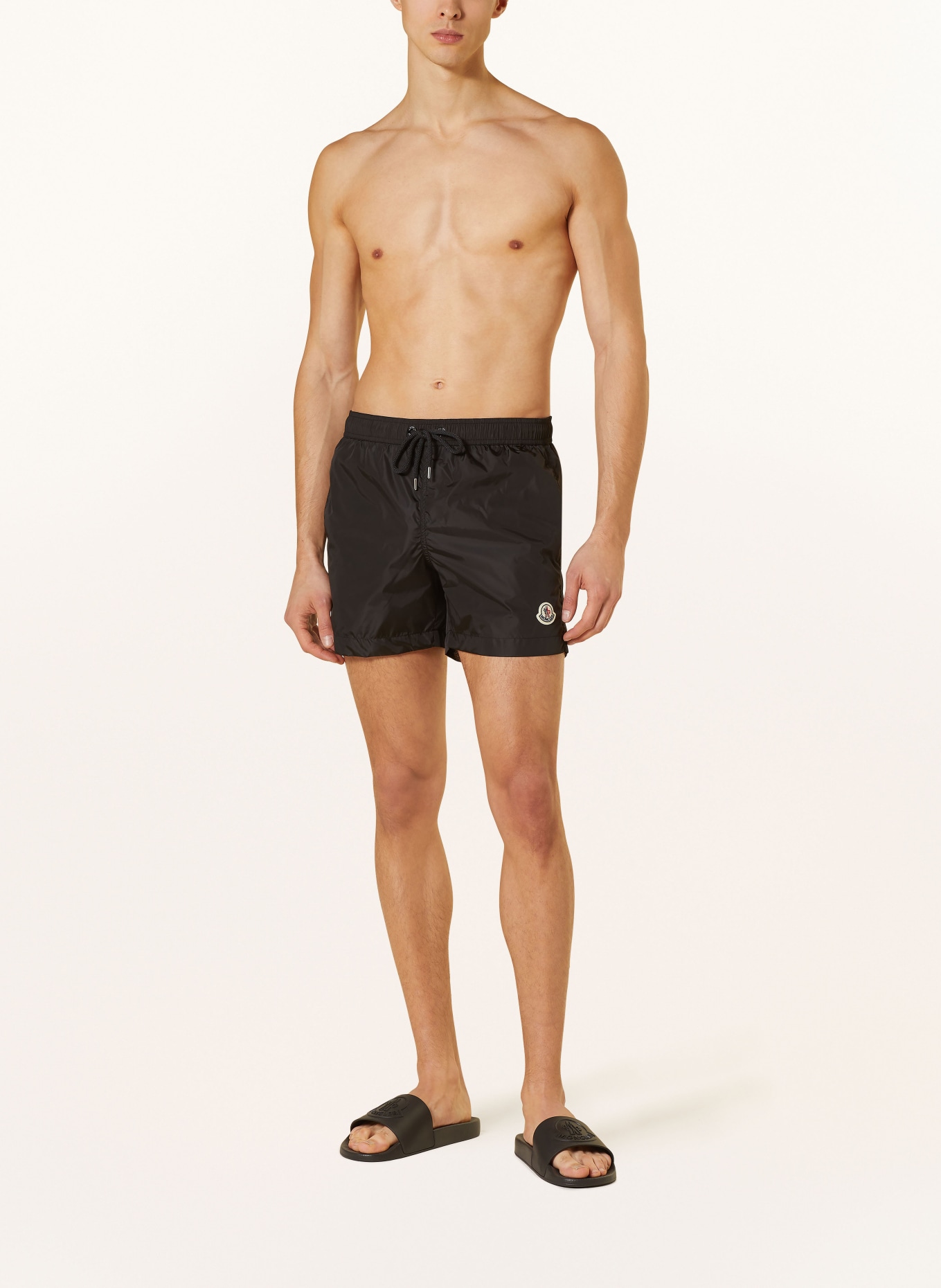 MONCLER Swim shorts, Color: BLACK (Image 2)