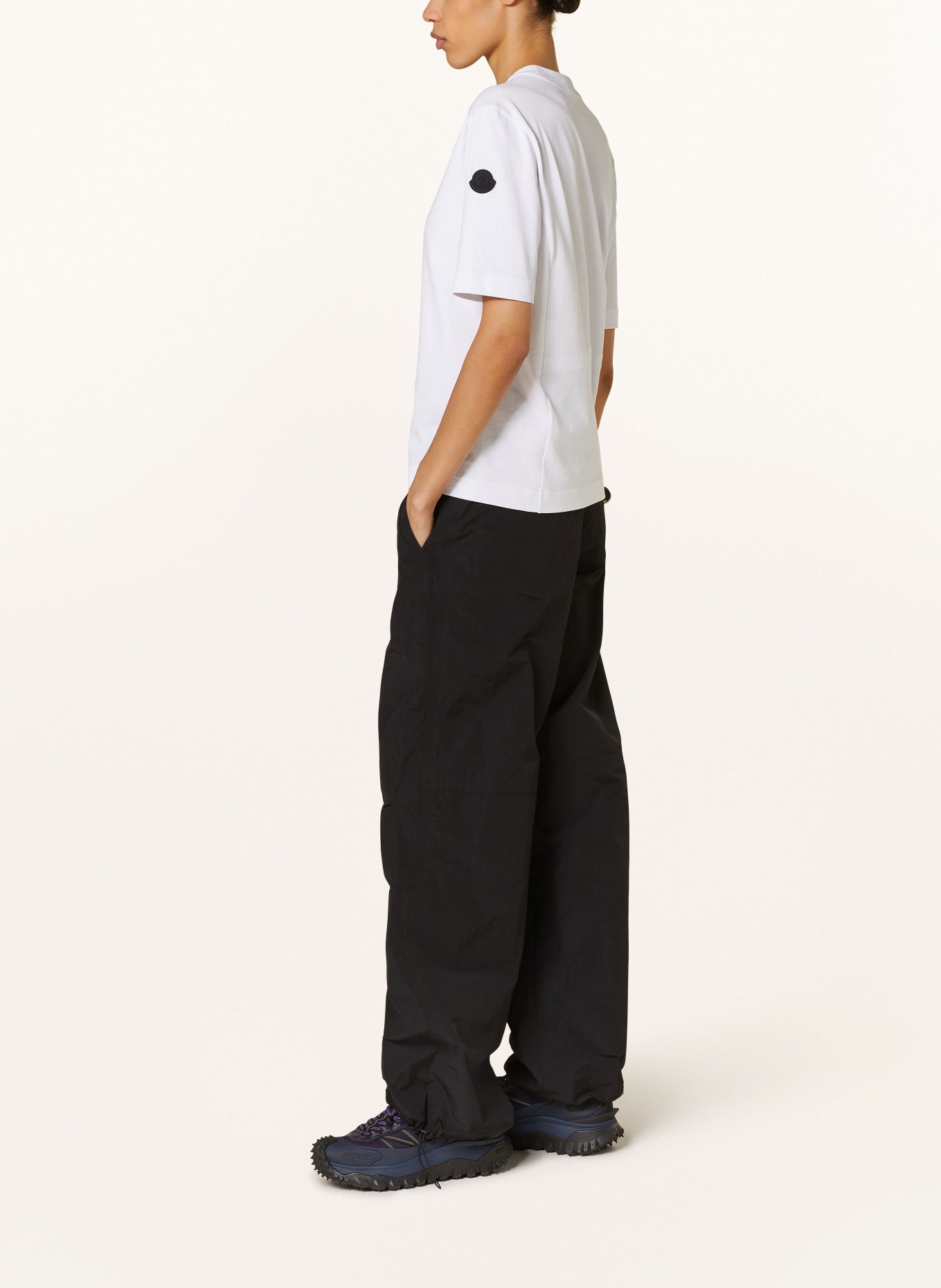 MONCLER Spodnie, Kolor: CZARNY (Obrazek 4)