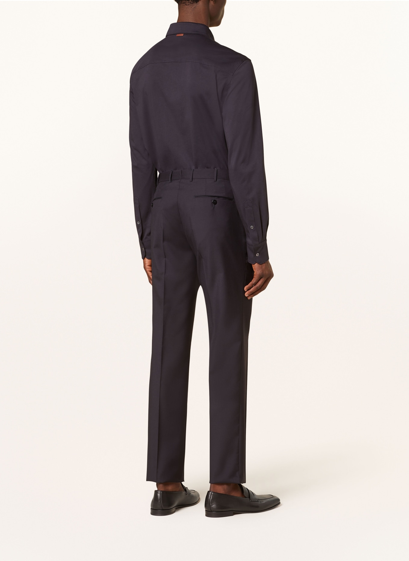 ZEGNA Suit trousers regular fit, Color: DARK BLUE (Image 3)