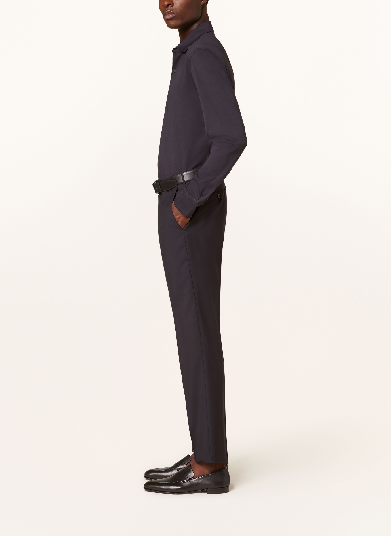 ZEGNA Suit trousers regular fit, Color: DARK BLUE (Image 4)