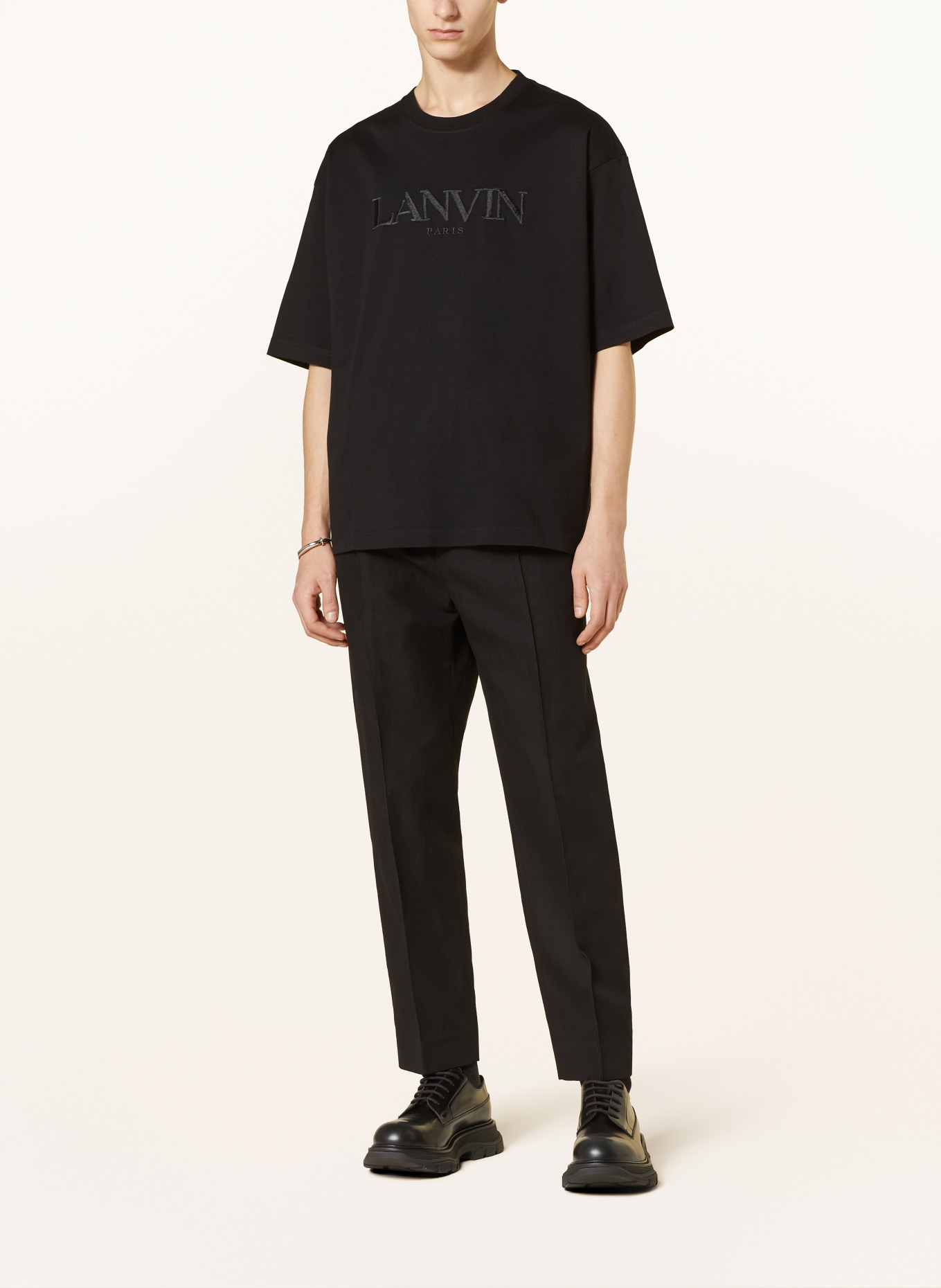 LANVIN Oversized shirt, Color: BLACK (Image 2)
