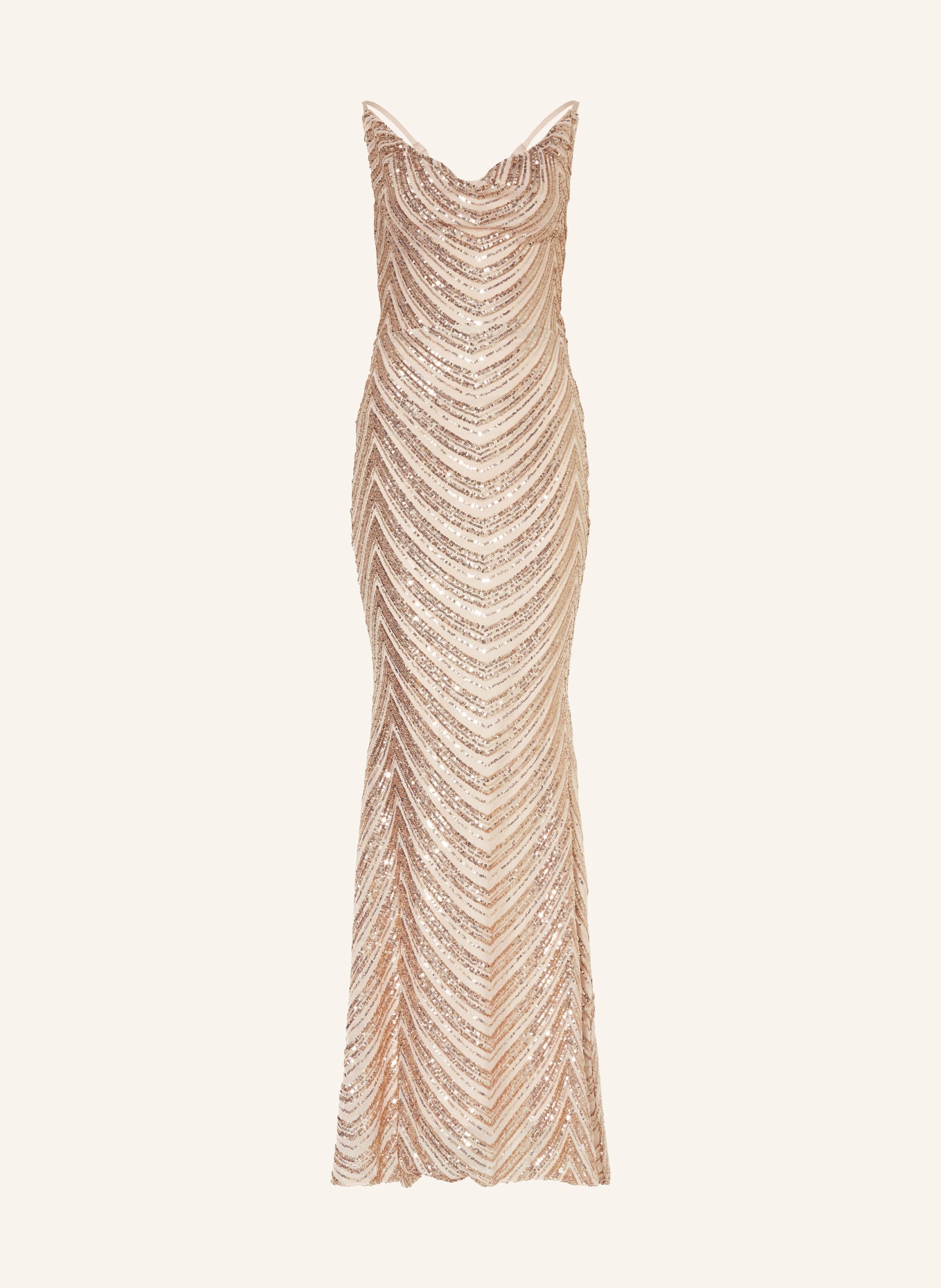 LIPSY Evening dress with sequins, Color: GOLD (Image 1)