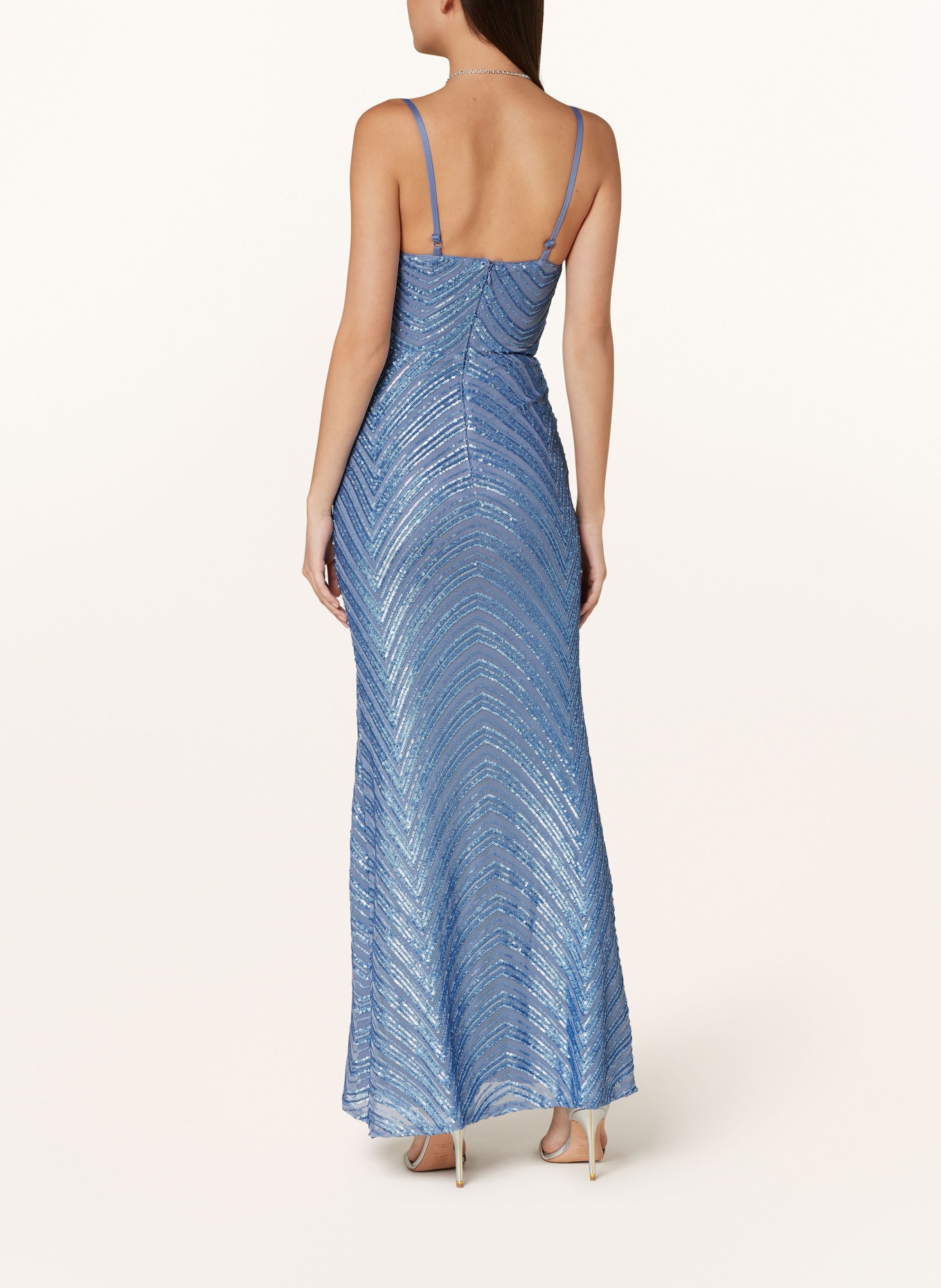 LIPSY Evening dress with sequins, Color: BLUE (Image 3)