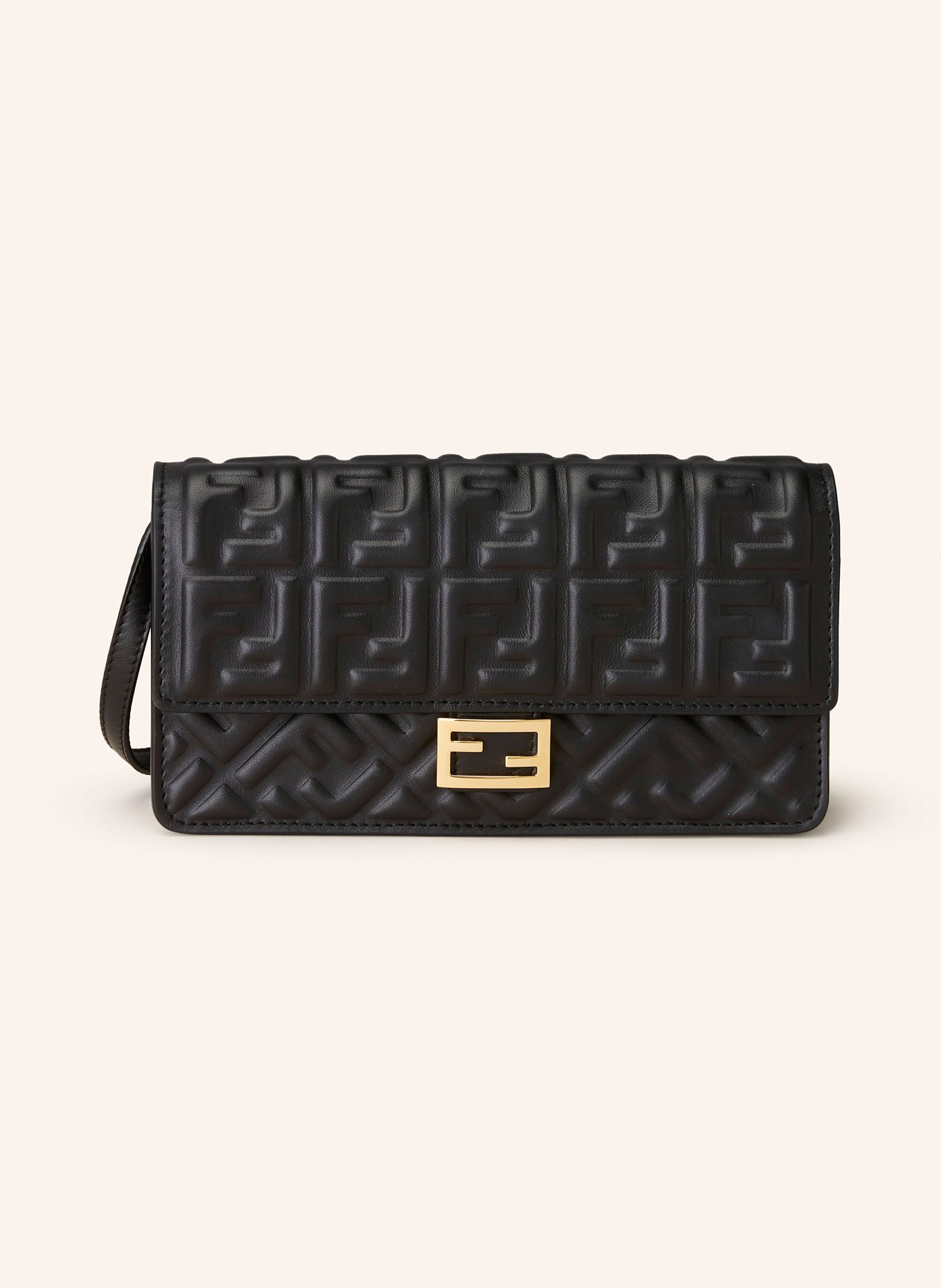 FENDI Neck wallet BAGUETTE, Color: BLACK (Image 1)