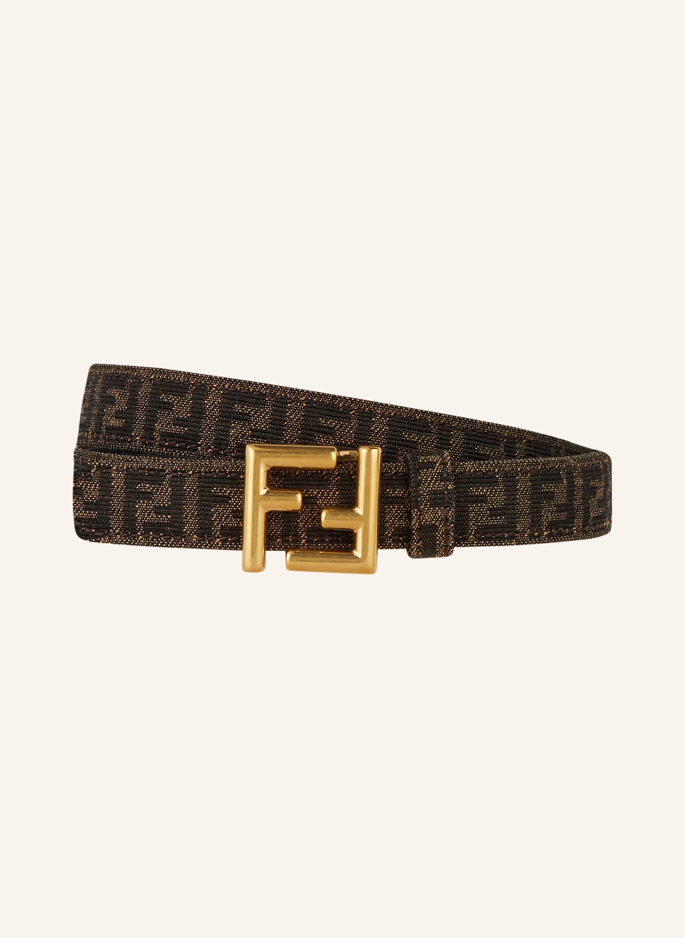FENDI Reversible leather belt, Color: DARK BROWN/ BROWN (Image 1)