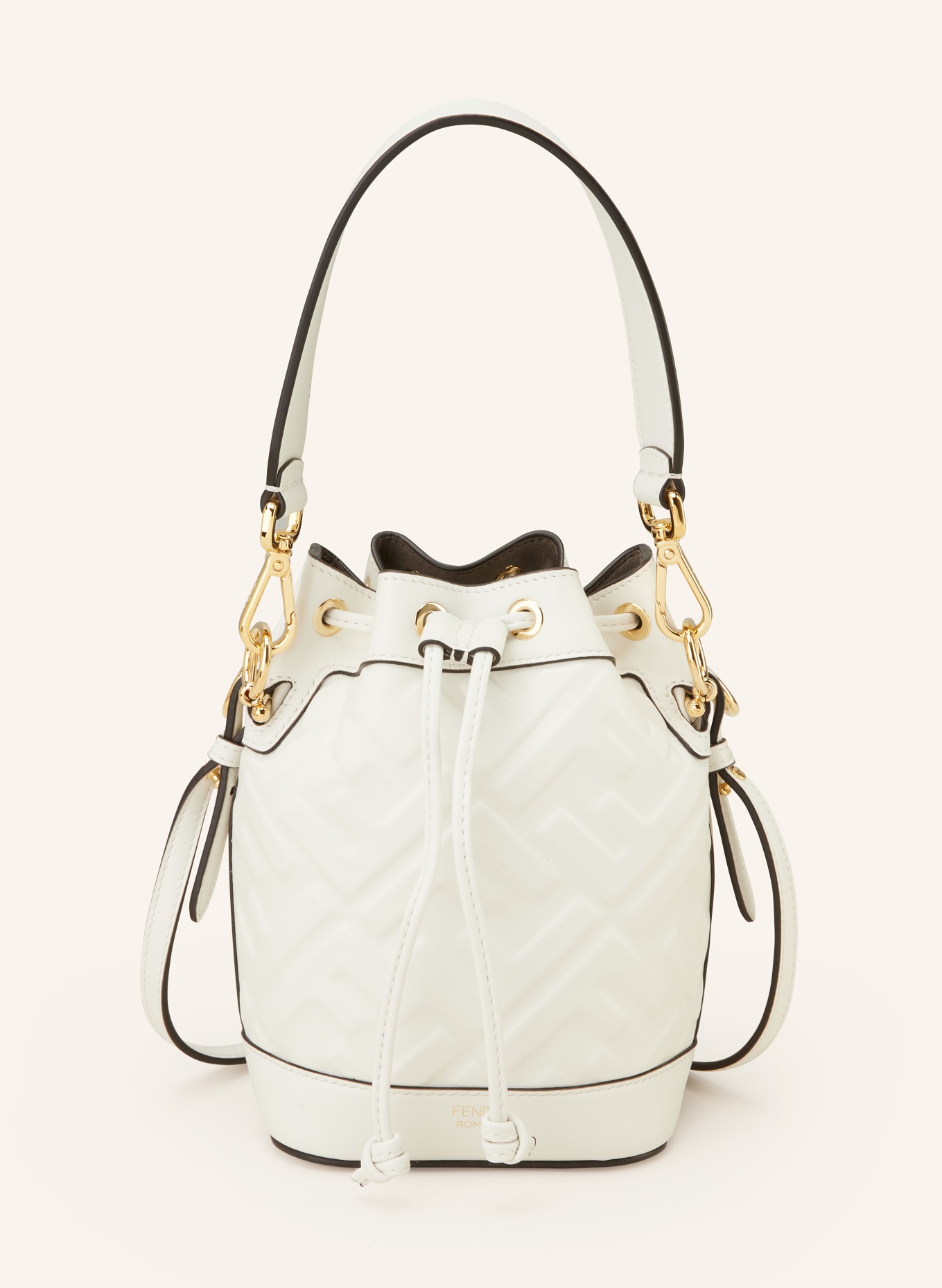 FENDI Pouch bag MON TRESOR MINI, Color: WHITE (Image 1)