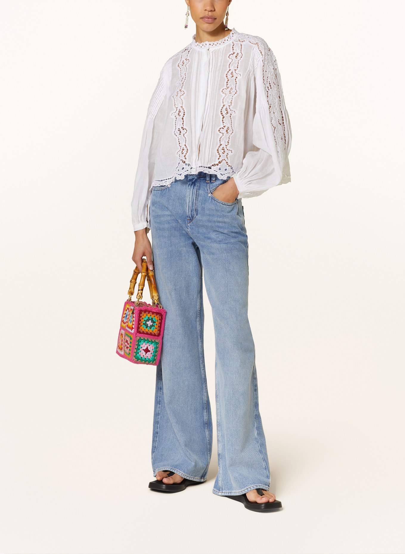 La MILANESA Handbag MINI, Color: PINK/ YELLOW/ RED (Image 5)