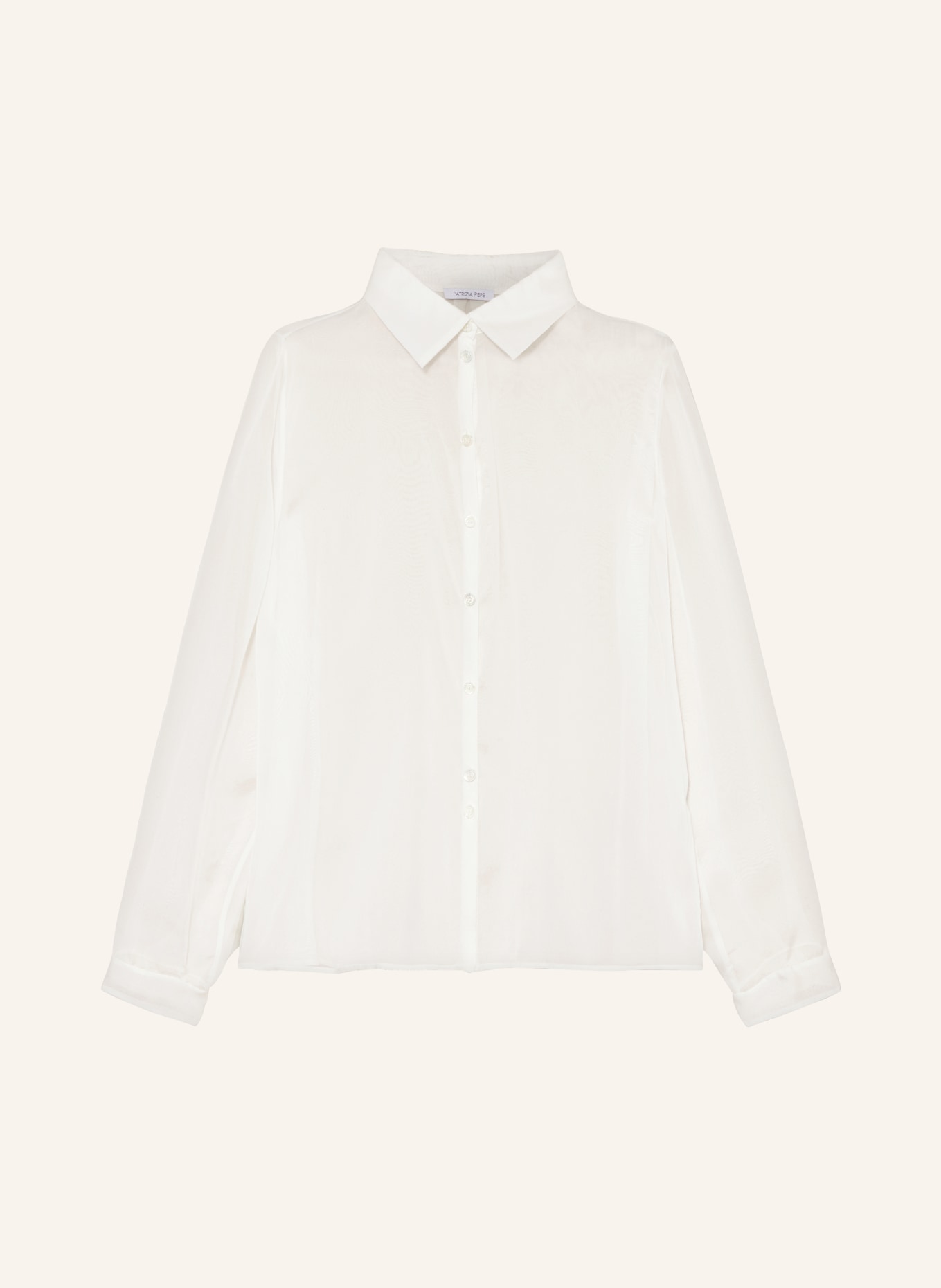 PATRIZIA PEPE Shirt blouse in silk, Color: WHITE (Image 1)