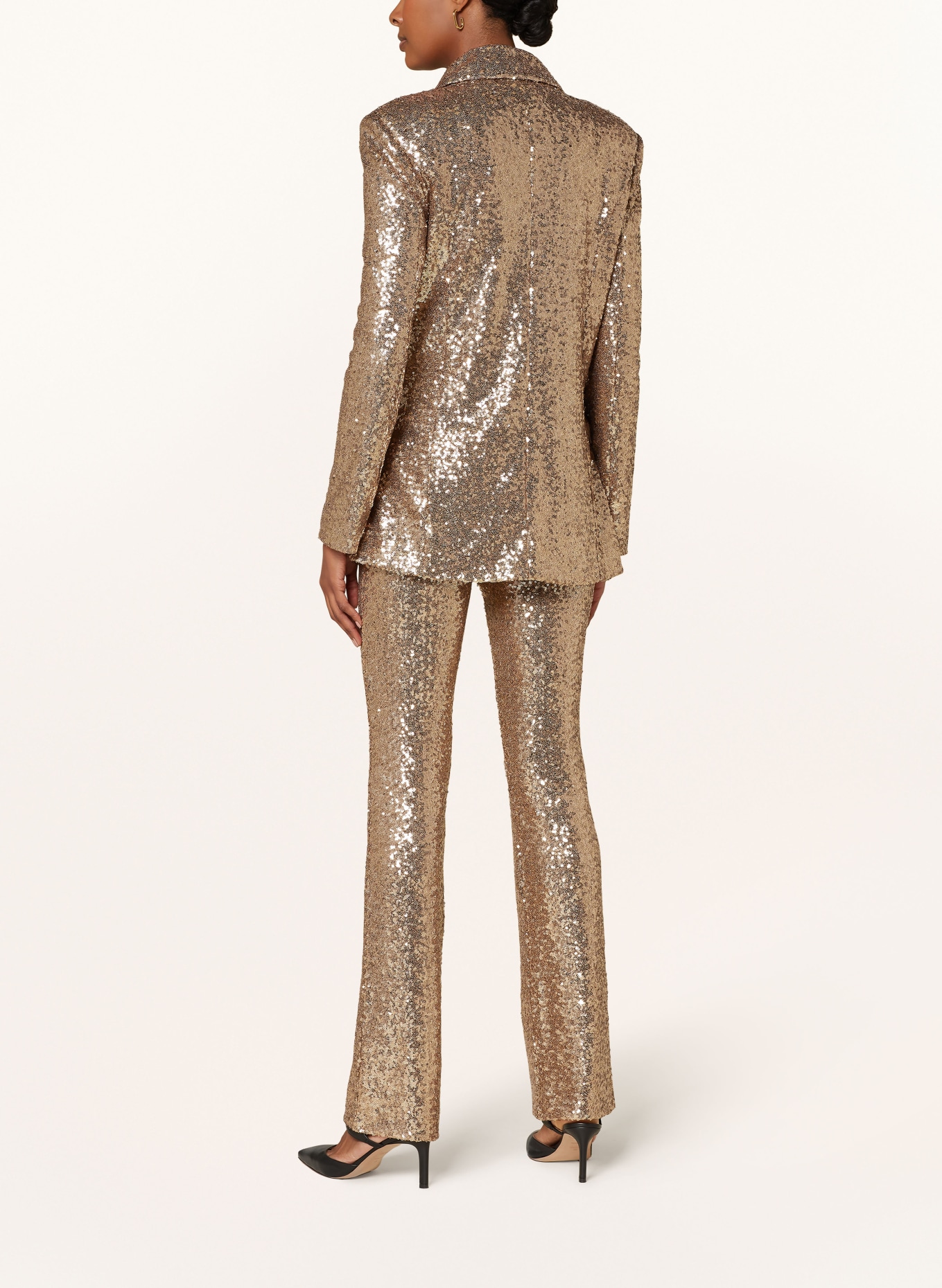PATRIZIA PEPE Blazer with sequins, Color: GOLD (Image 3)