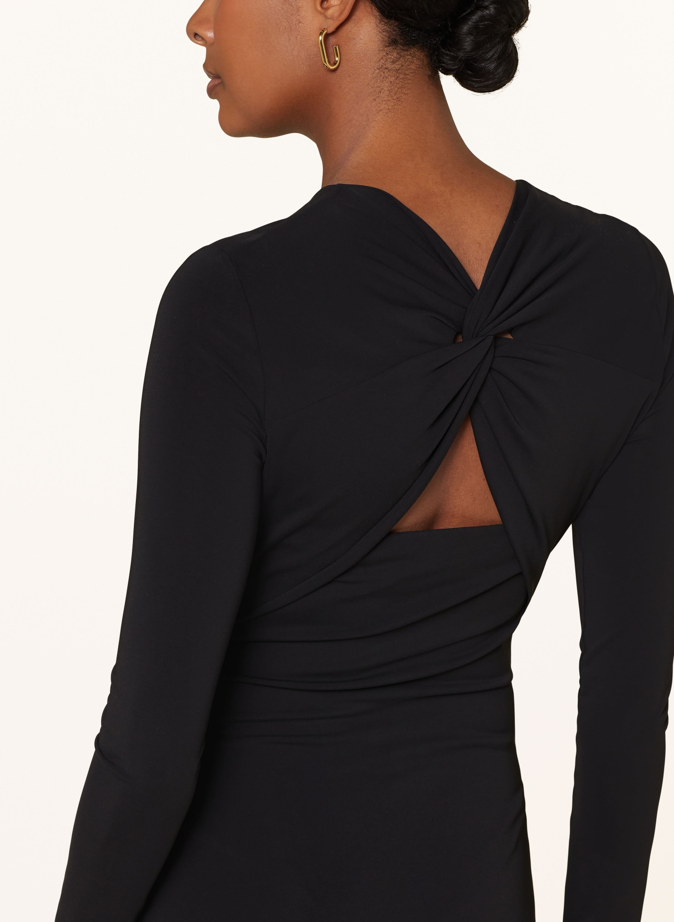 PATRIZIA PEPE Dress with cut-out, Color: BLACK (Image 4)