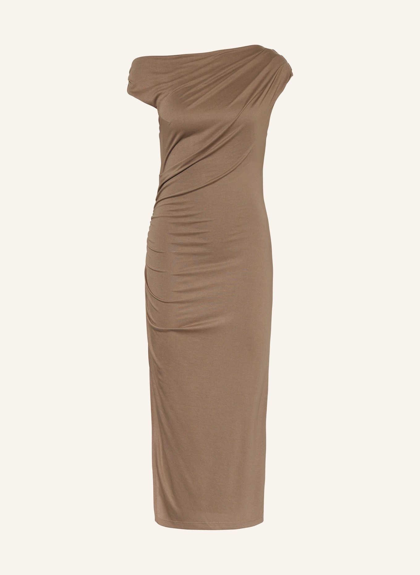 REISS Jersey dress FERN, Color: LIGHT BROWN (Image 1)