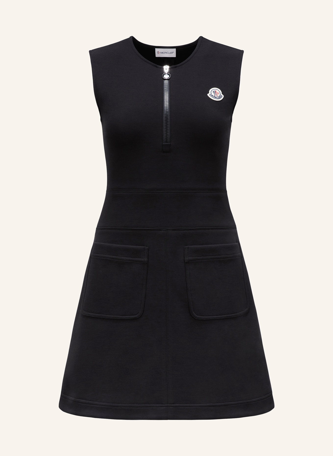 MONCLER Dress, Color: BLACK (Image 1)