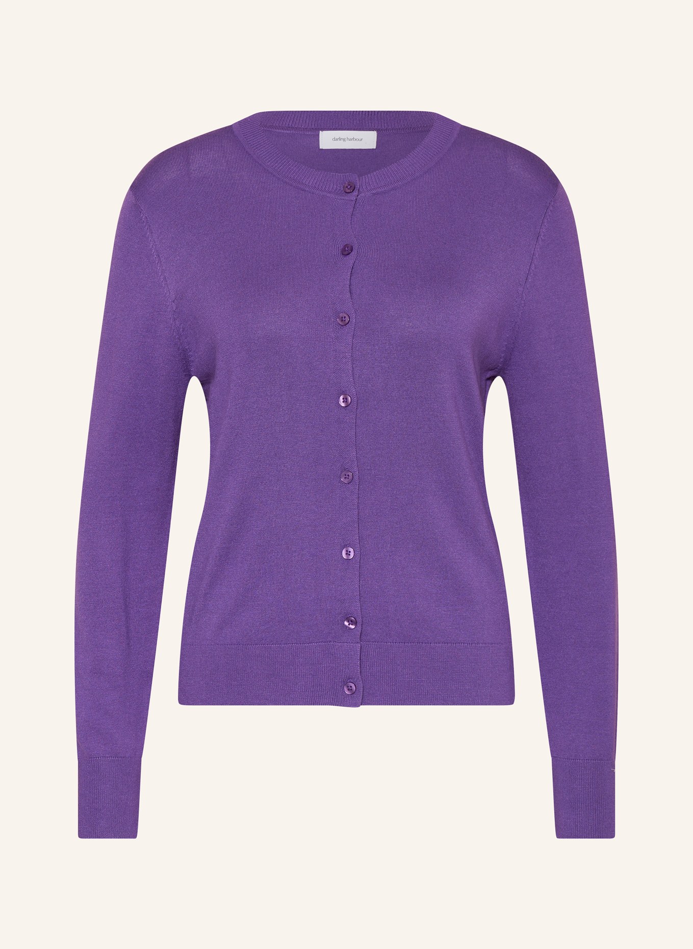 darling harbour Cardigan, Color: PURPLE (Image 1)