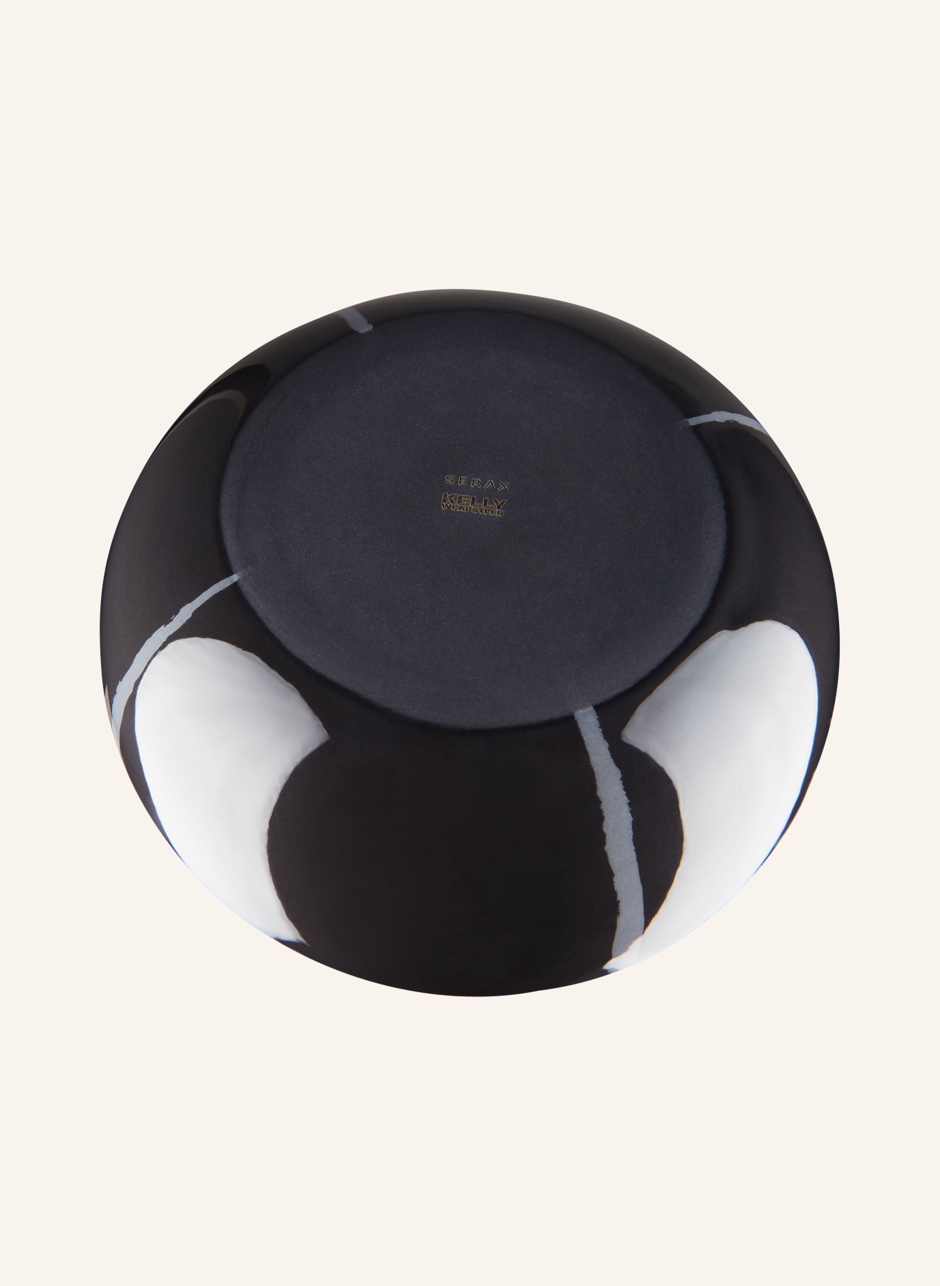 SERAX 2er-Set Schalen ZUMA S: DUNKELGRAU