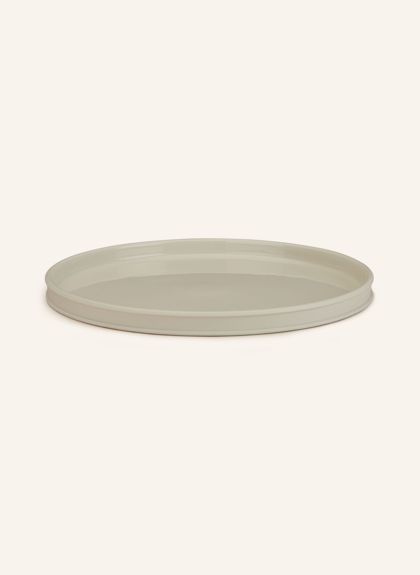 SERAX Set of 2 dinner plates DUNE M, Color: WHITE (Image 2)