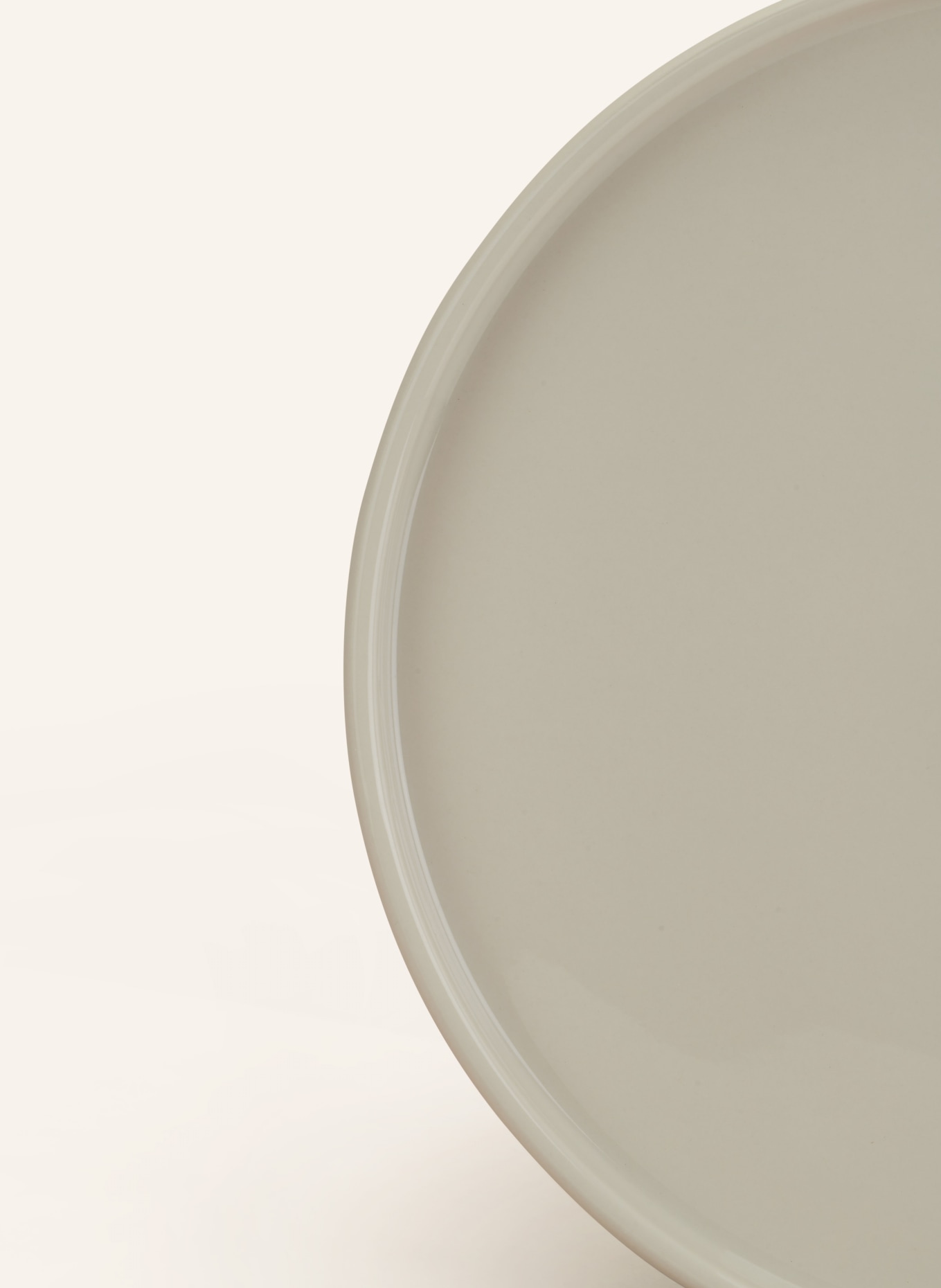 SERAX Set of 2 dinner plates DUNE M, Color: WHITE (Image 4)