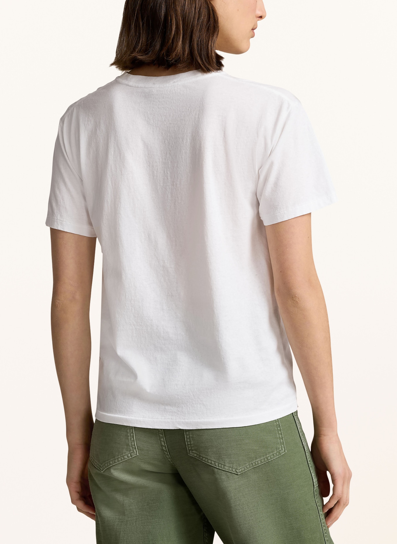 POLO RALPH LAUREN T-shirt, Color: WHITE/ GREEN/ BLUE (Image 3)