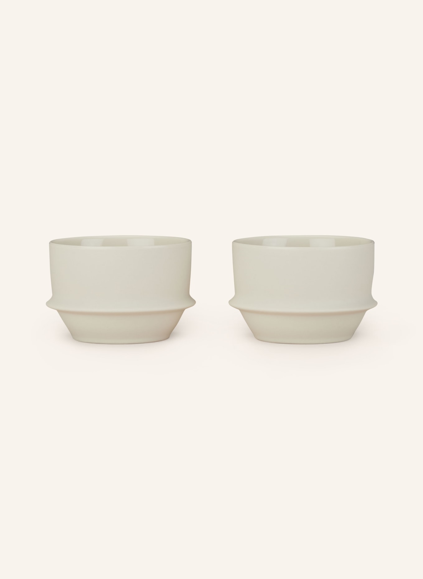 SERAX Set of 2 mugs DUNE, Color: CREAM (Image 1)