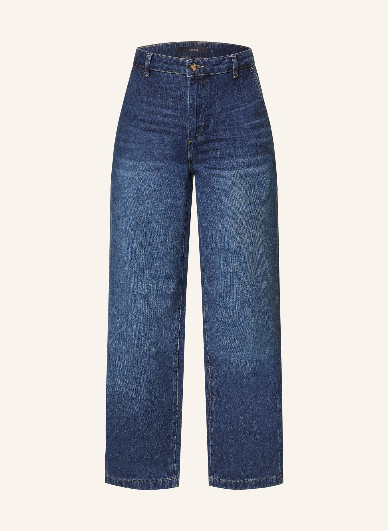 someday Straight Jeans CELEN, Farbe: 60026 dynamic blue (Bild 1)