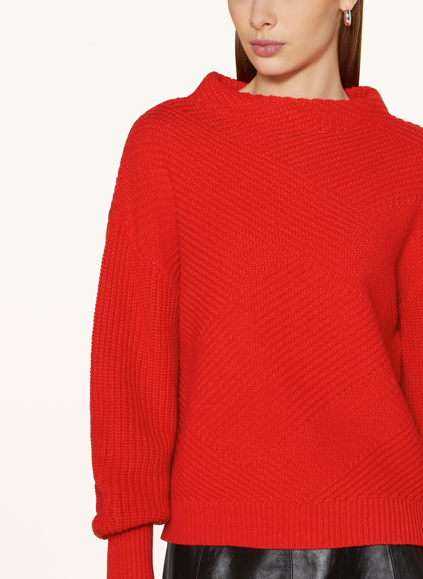 someday Sweater TELLINA, Color: RED (Image 4)